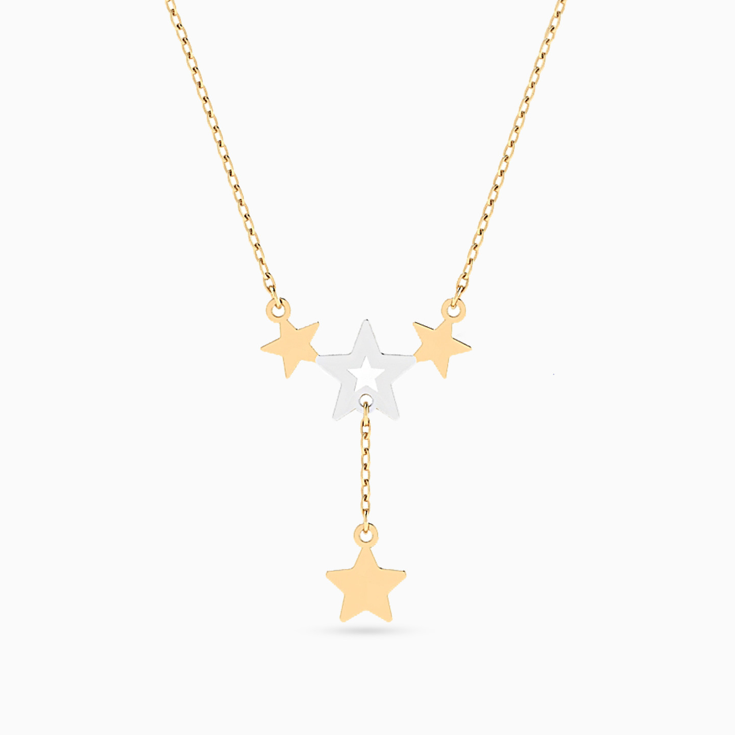 18K Gold Pendant Necklace