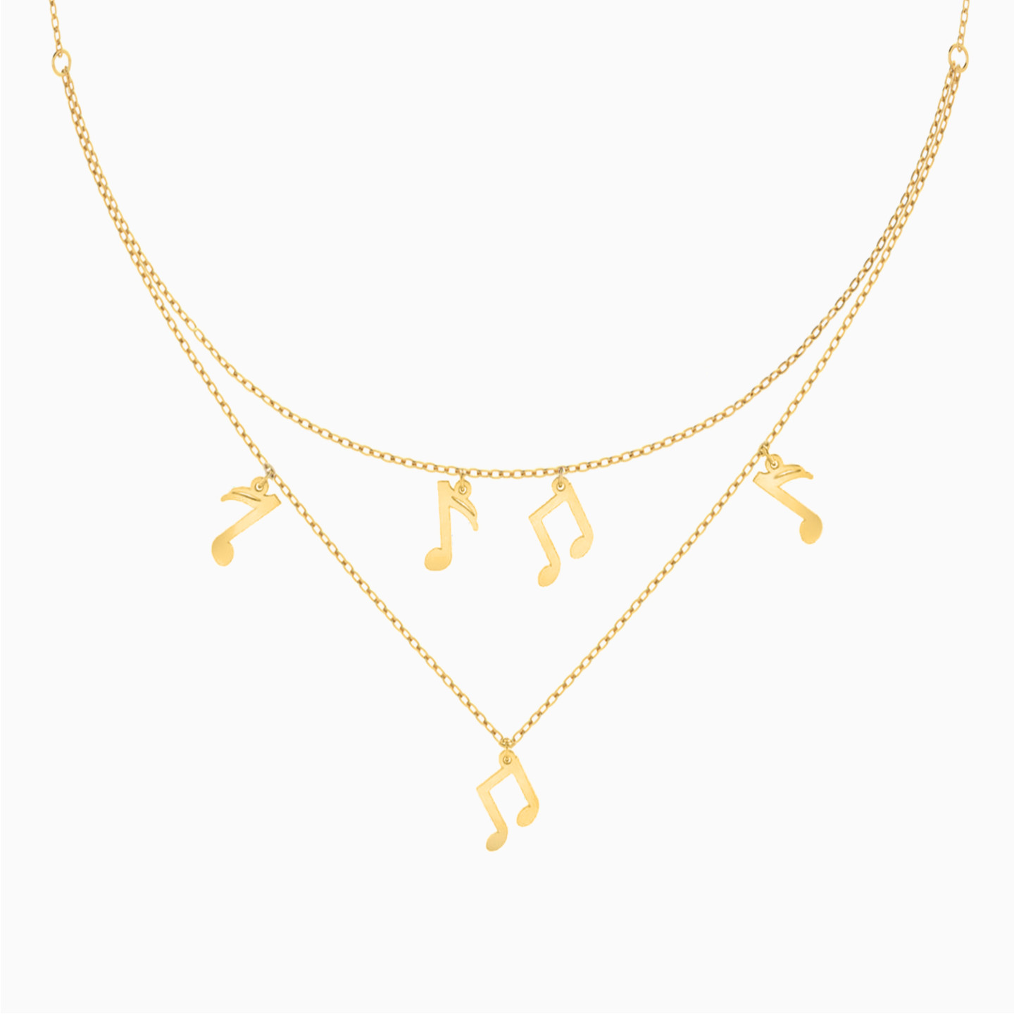 18K Gold Layered Necklace