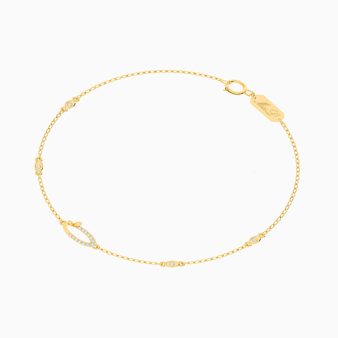 Marquise Diamonds Chain Bracelet in 18K Gold - 2