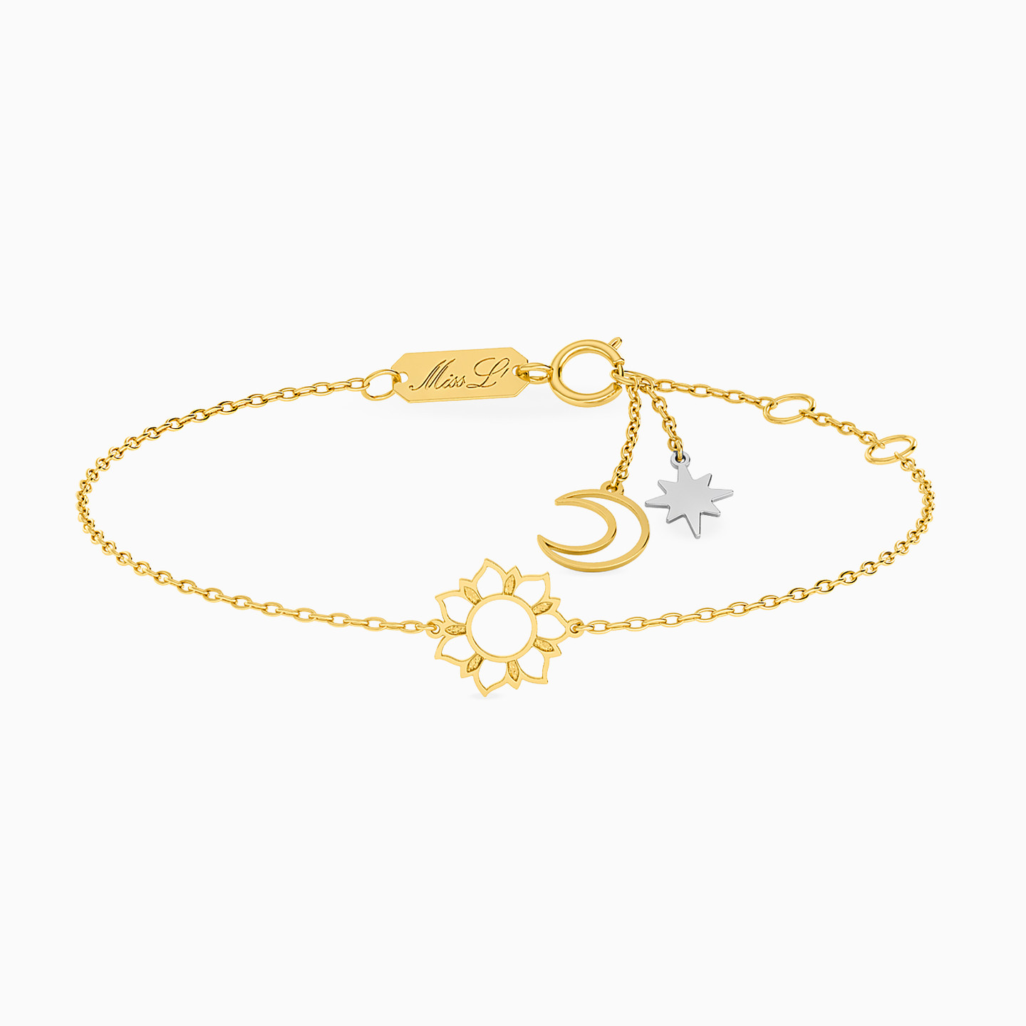 18K Gold Chain Bracelet | Miss L' Egypt