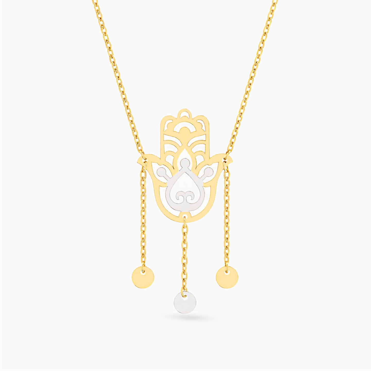 Hamsa Necklace In 18K Gold Hamsa Necklace In 18K Gold
