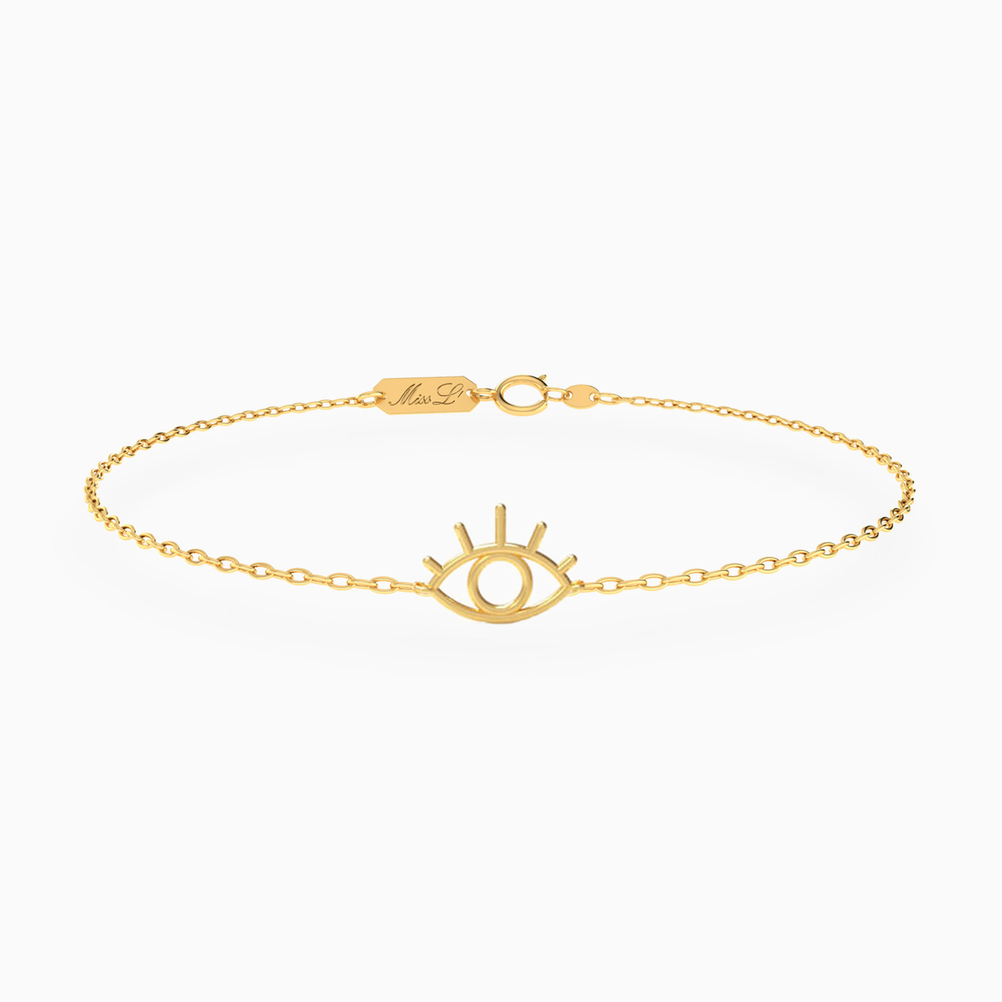 18K Gold Chain Bracelet