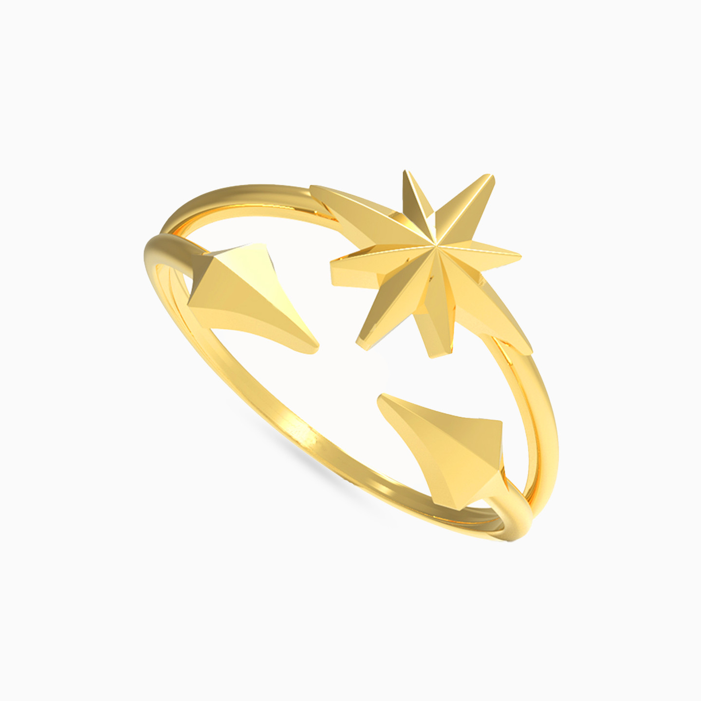 18K Gold Statement Ring - 2