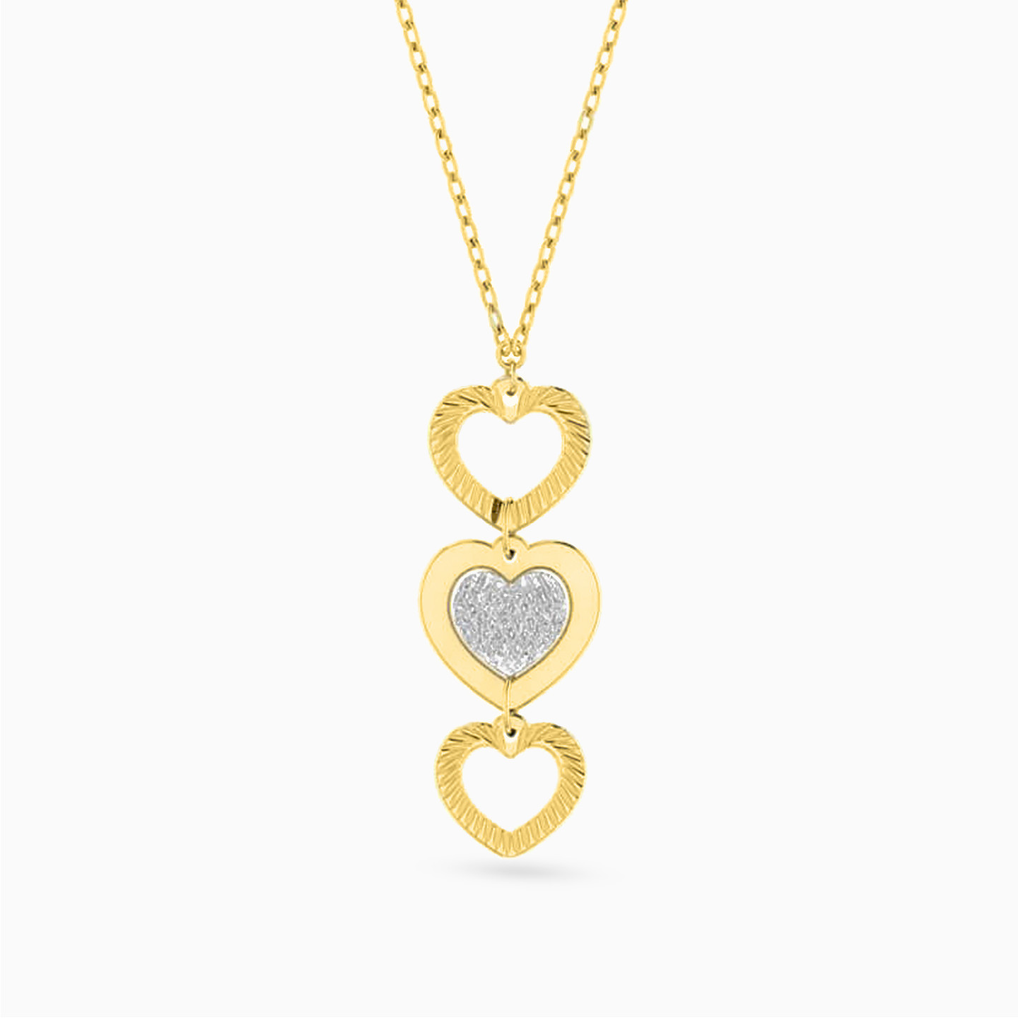 18K Gold Pendant Necklace