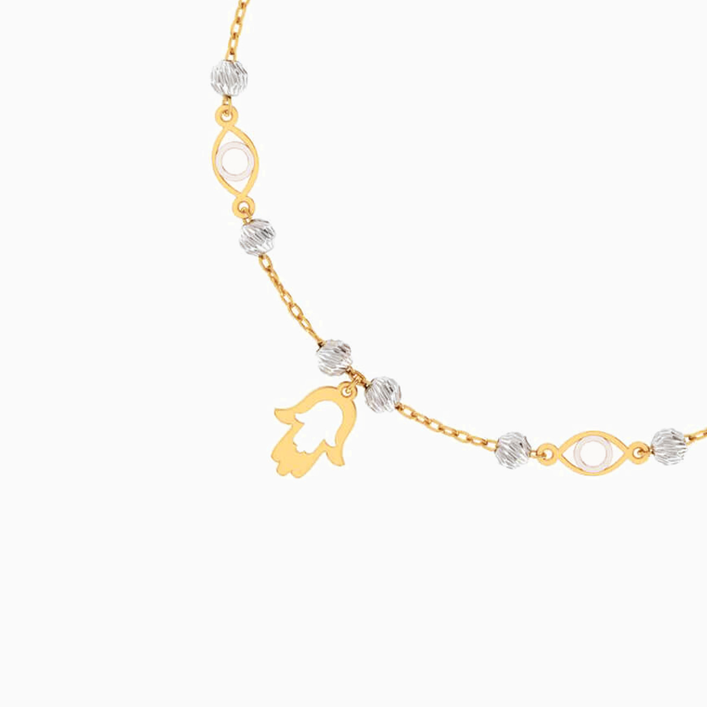 18K Gold Chain Bracelet - 2