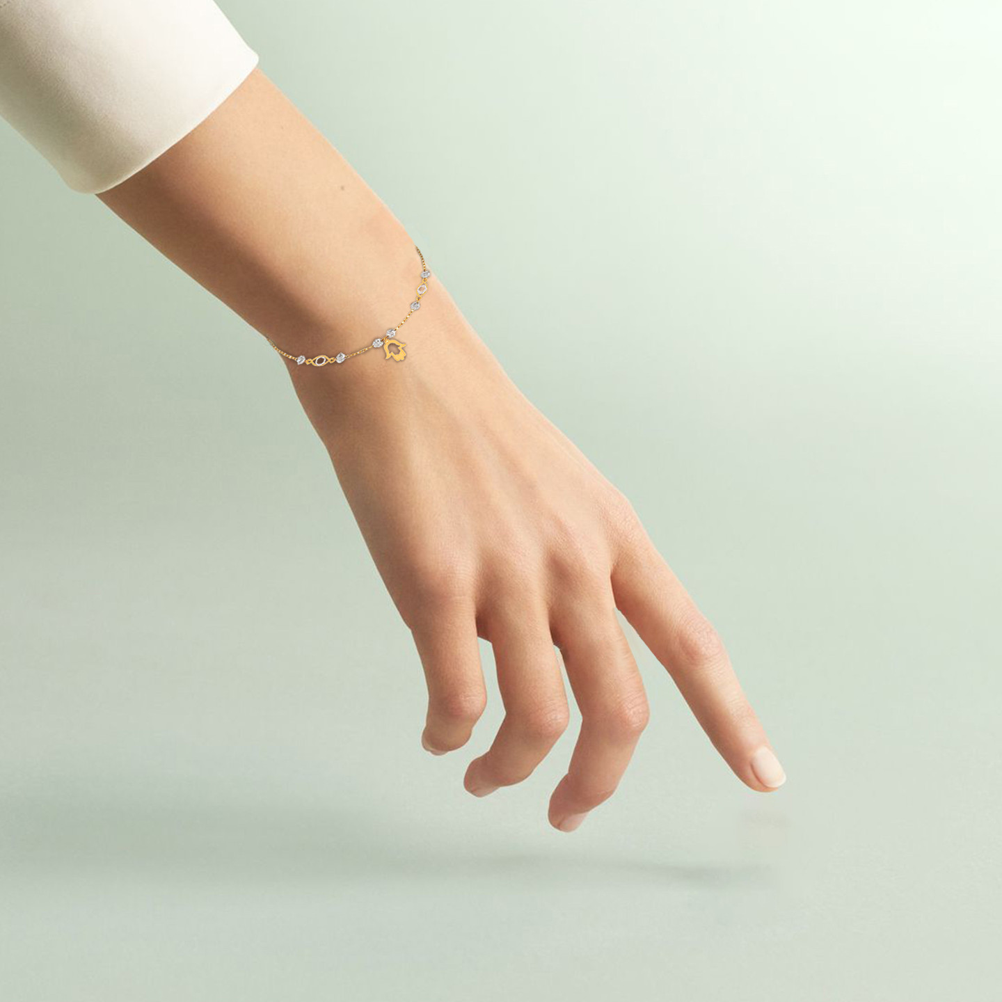 أسورة ذهب كف عيار 18 قيراط - 5 أسورة ذهب كف عيار 18 قيراط - 5