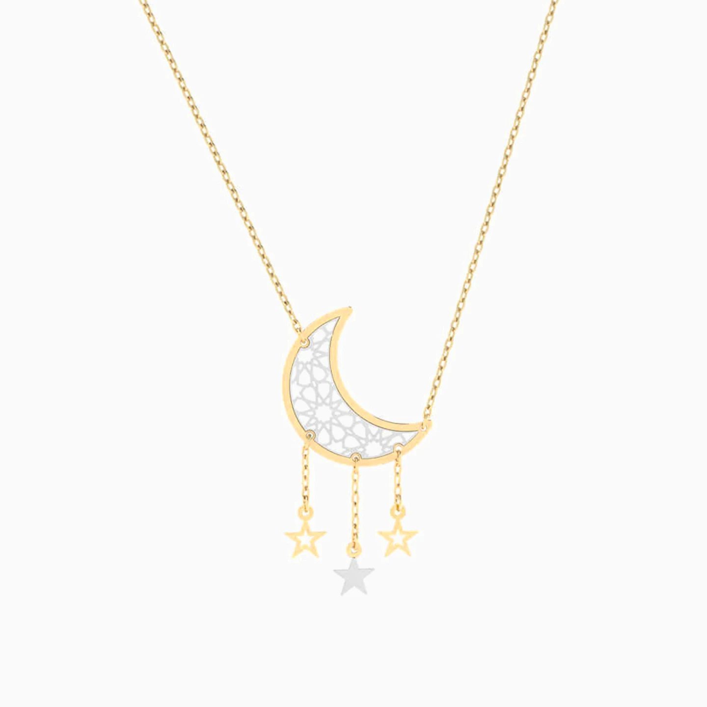 Crescent Necklace in 18K Gold Crescent Necklace in 18K Gold