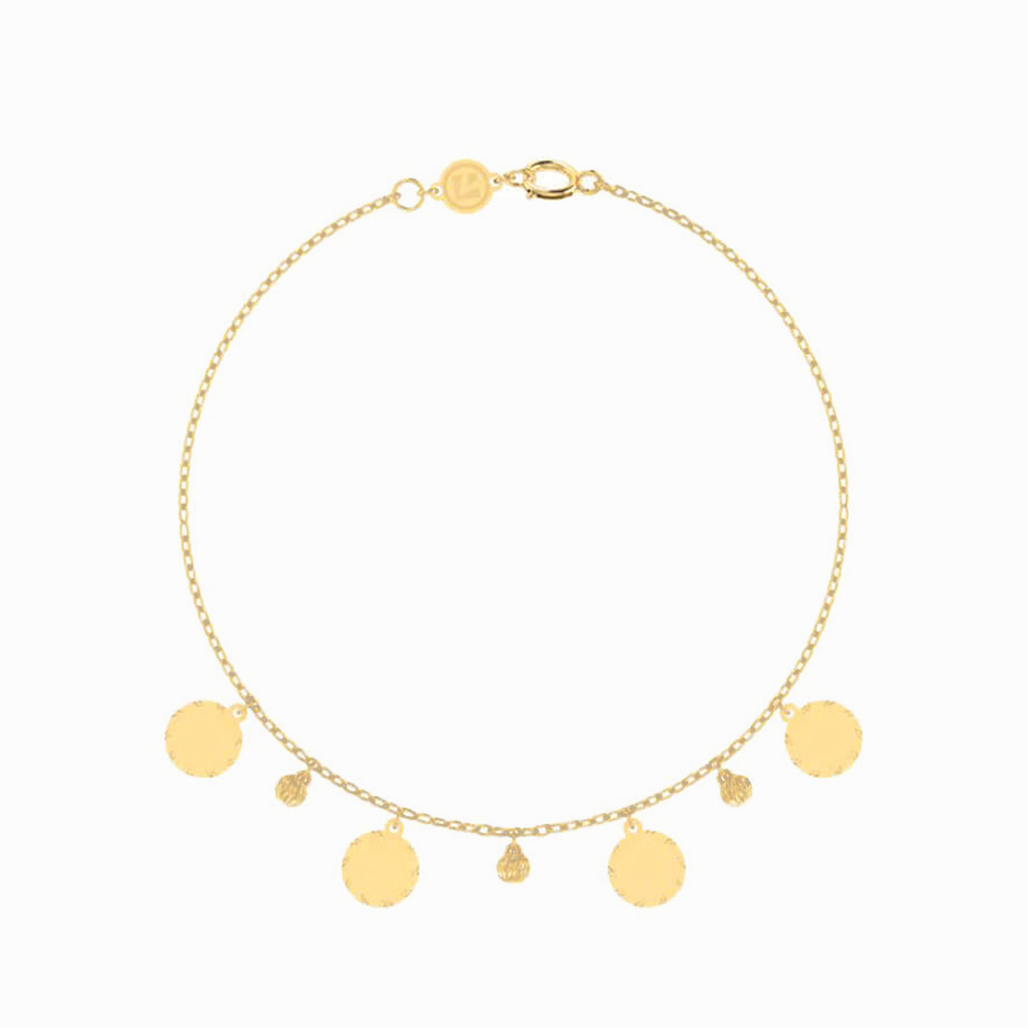 Circle Chain Necklace in 18K Gold Circle Chain Necklace in 18K Gold