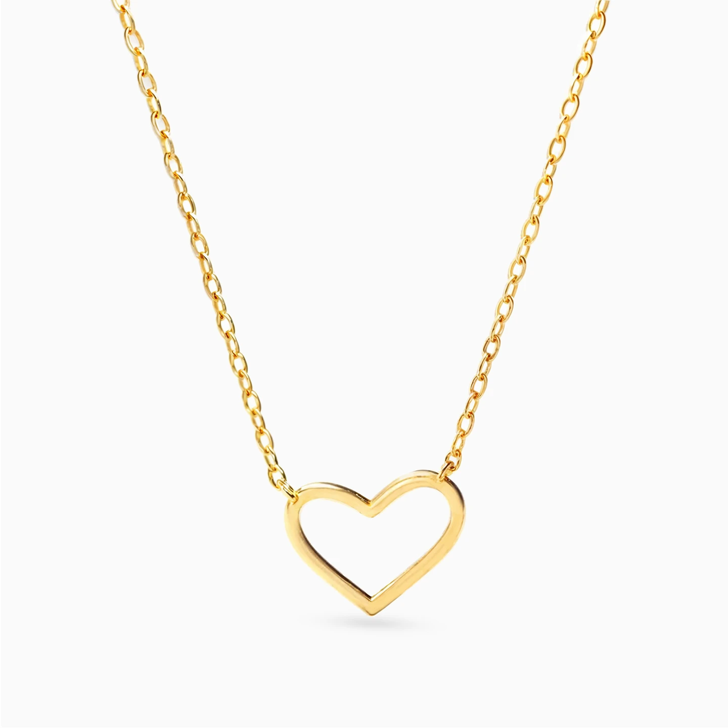 Heart Necklace in 18K Gold Heart Necklace in 18K Gold