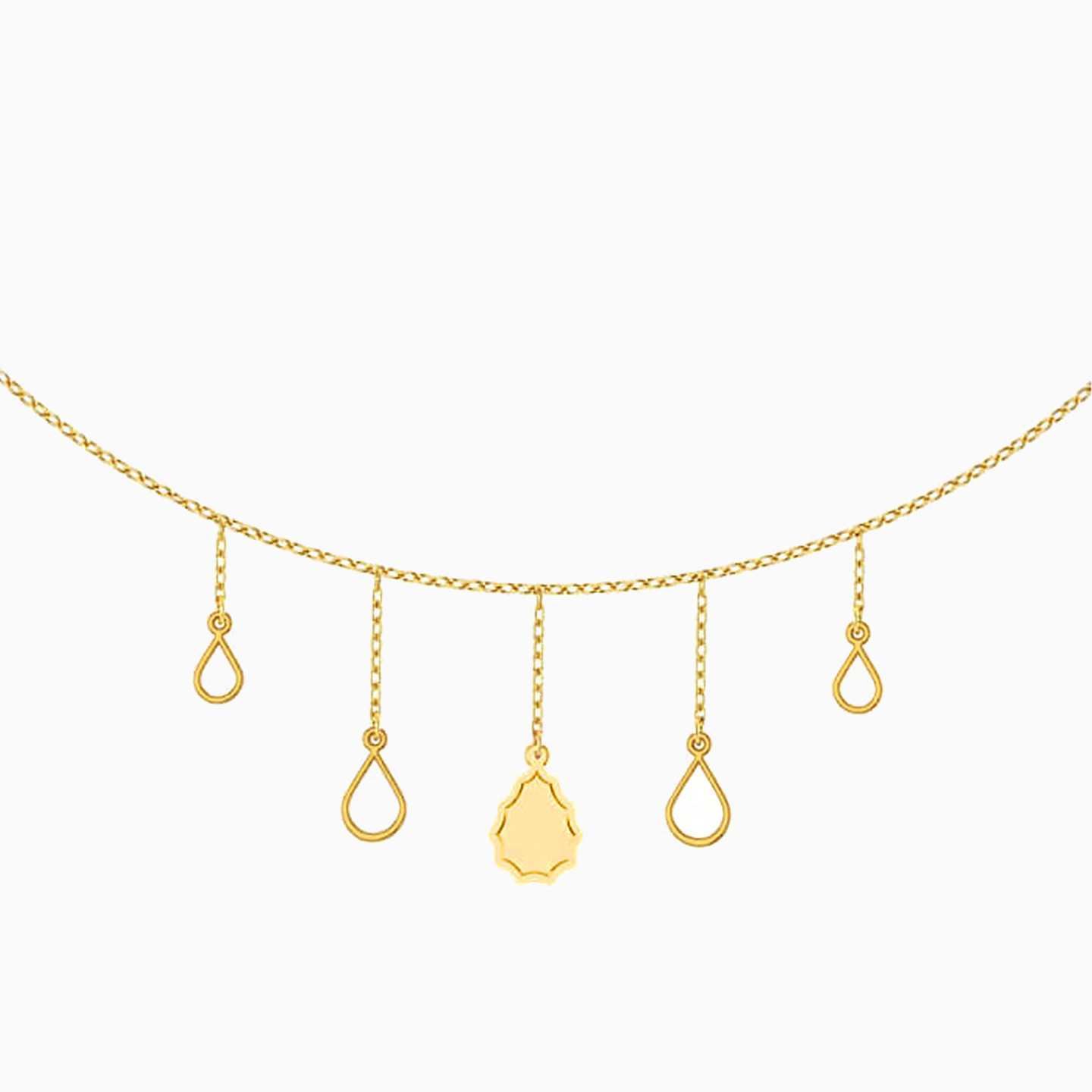 18K Gold Chain Necklace