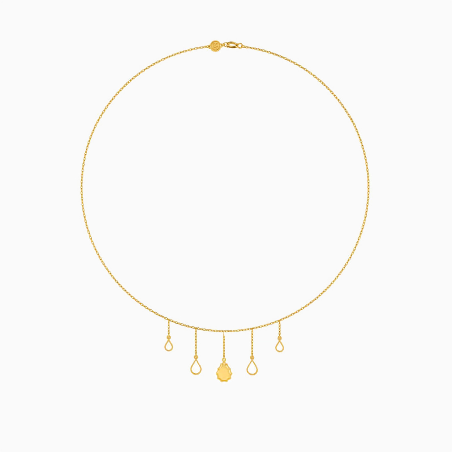 18K Gold Chain Necklace - 2