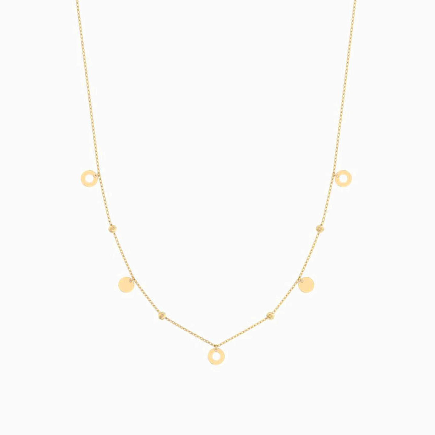 18K Gold Chain Necklace - 3