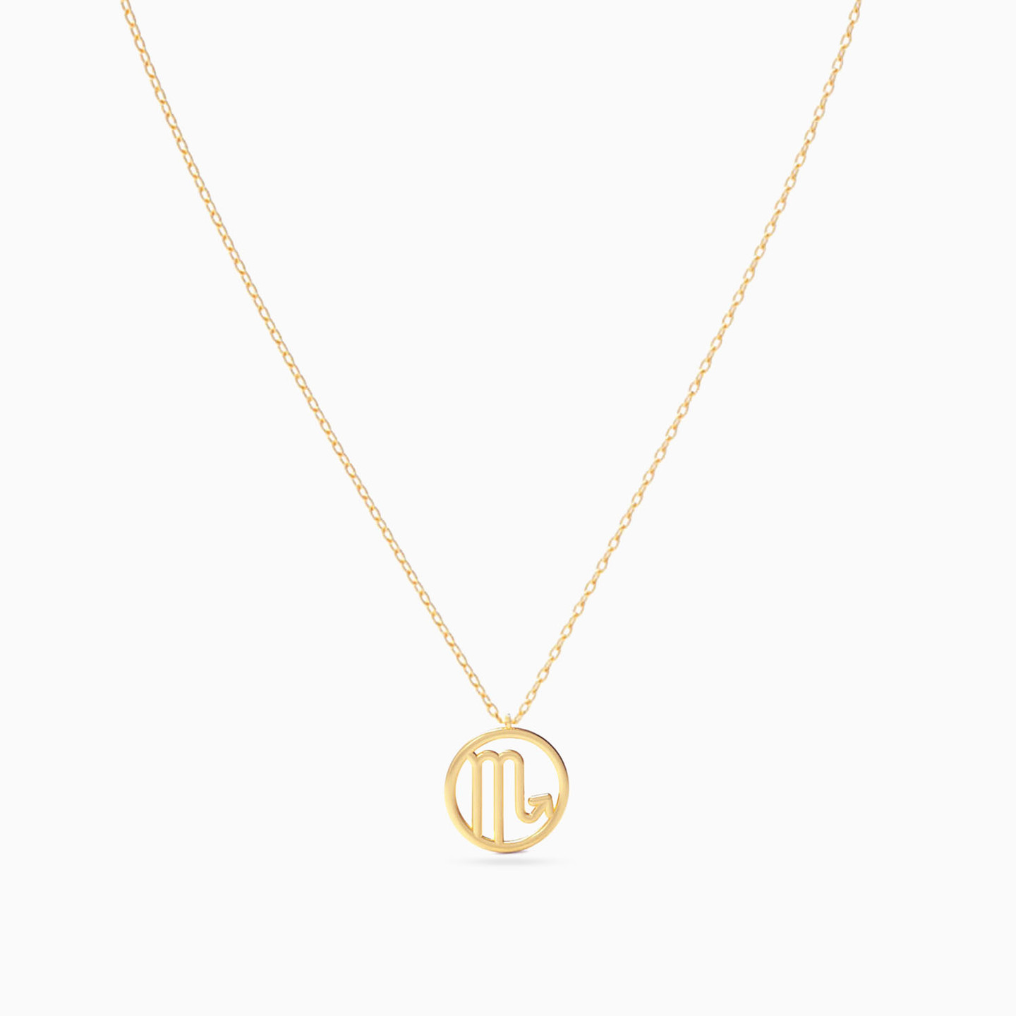 Scorpio Necklace In 18K Gold - 2