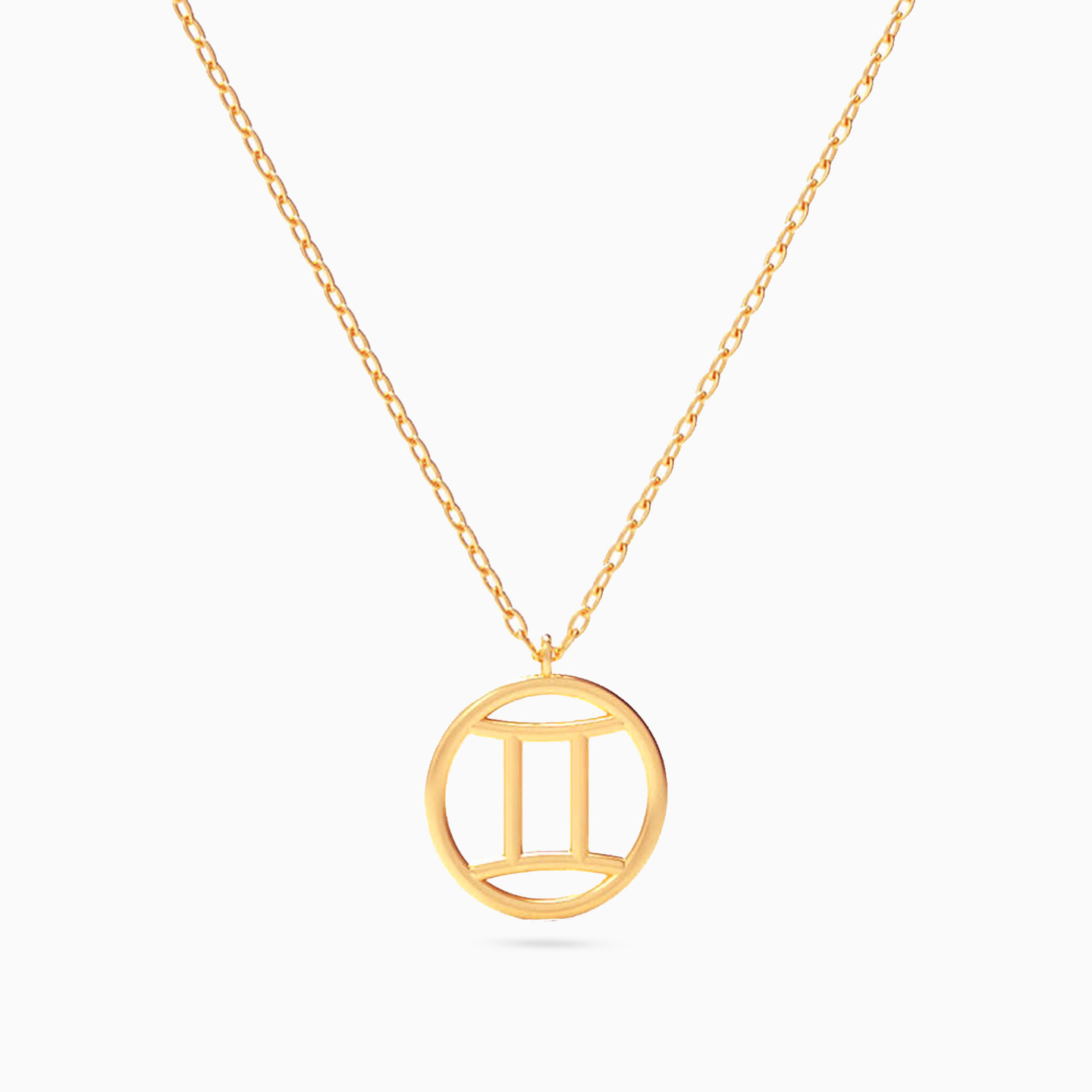 Gemini Necklace in 18K Gold Gemini Necklace in 18K Gold