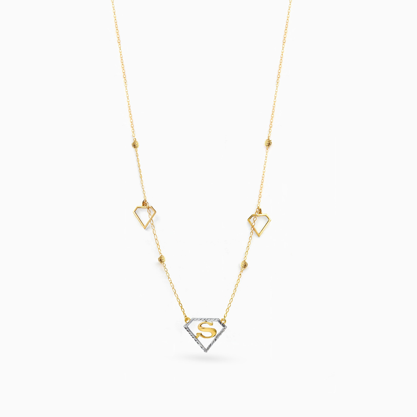 سلسلة ذهب سوبر ومان عيار 18 قيراط - 3 سلسلة ذهب سوبر ومان عيار 18 قيراط - 3