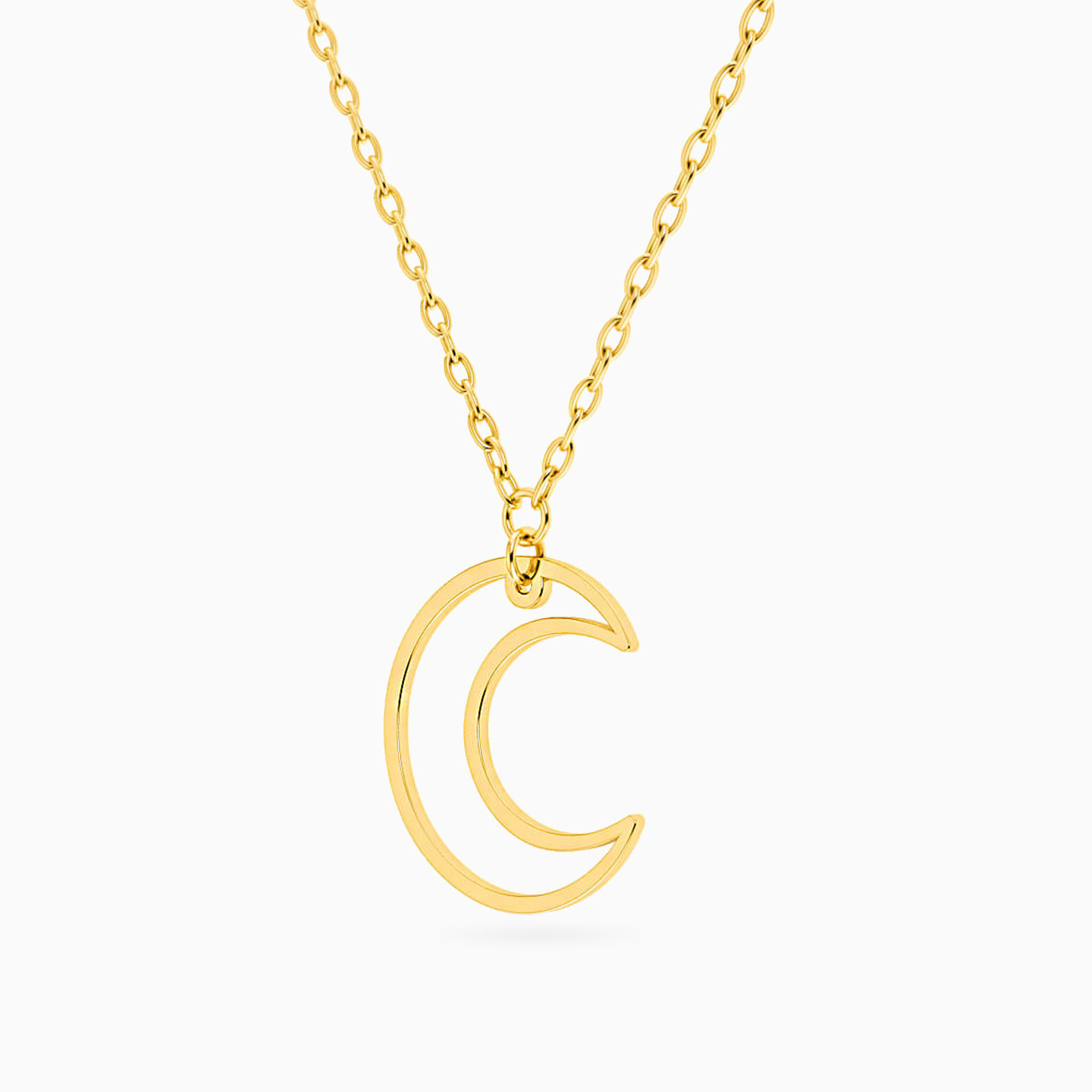 18K Gold Pendant Necklace - 2