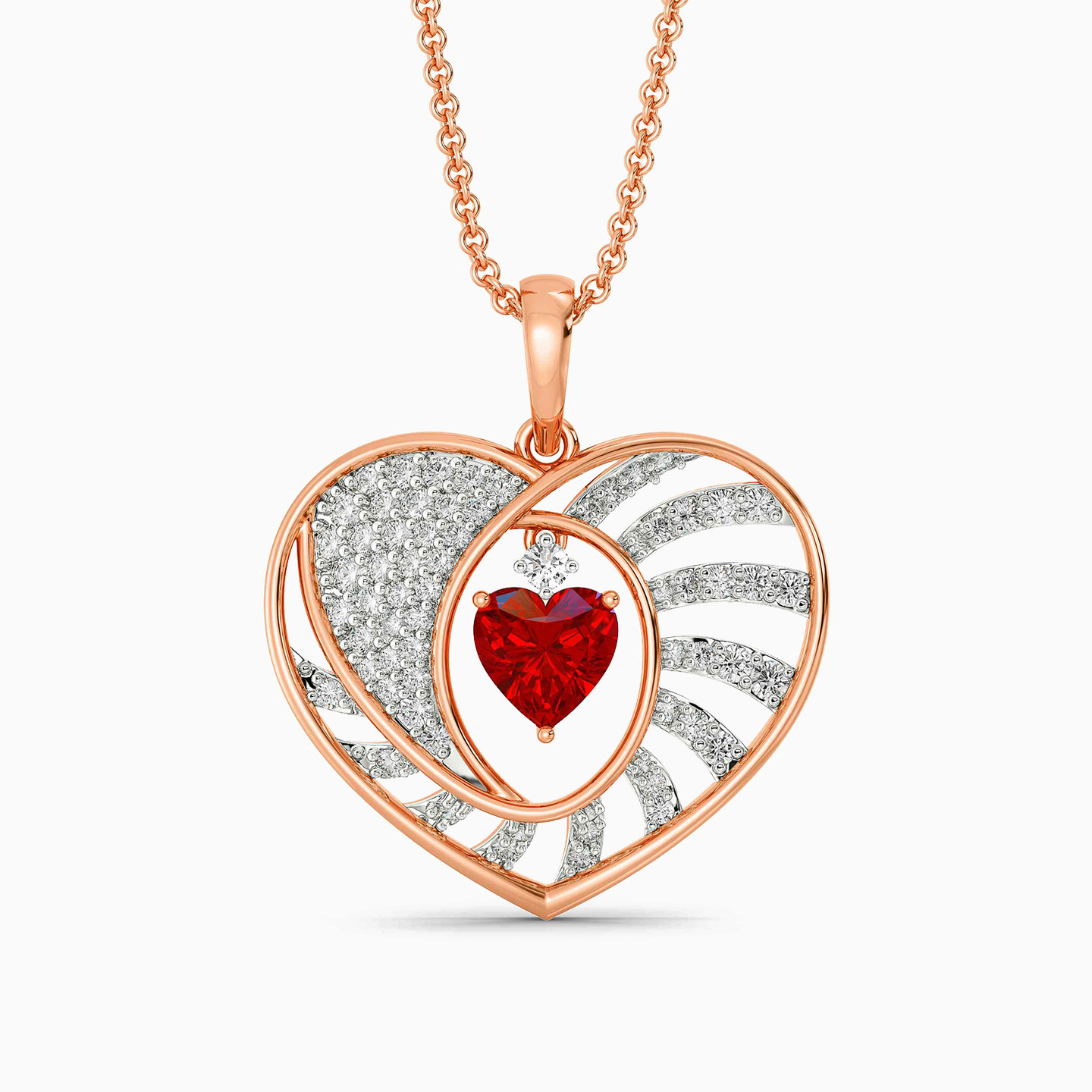 Diamond Necklace in 18K Gold