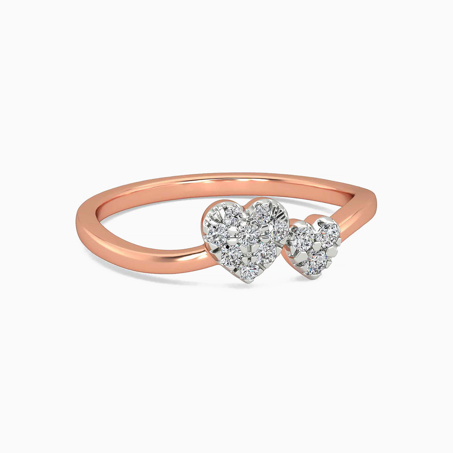 Heart Diamond Ring in 18K Gold Heart Diamond Ring in 18K Gold