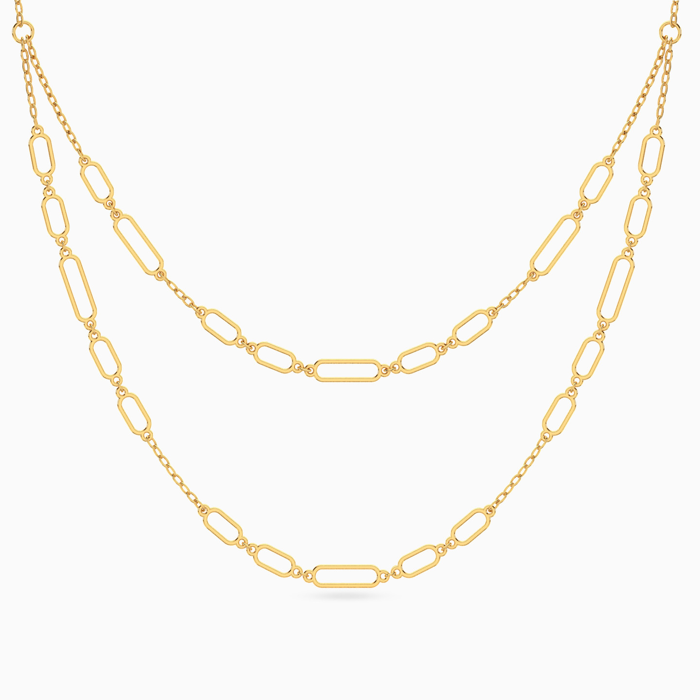 18K Gold Layered Necklace