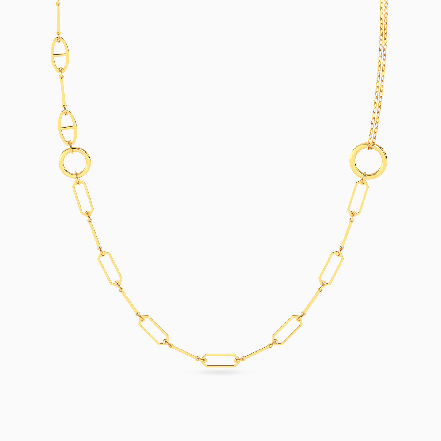 18K Gold Chain Necklace