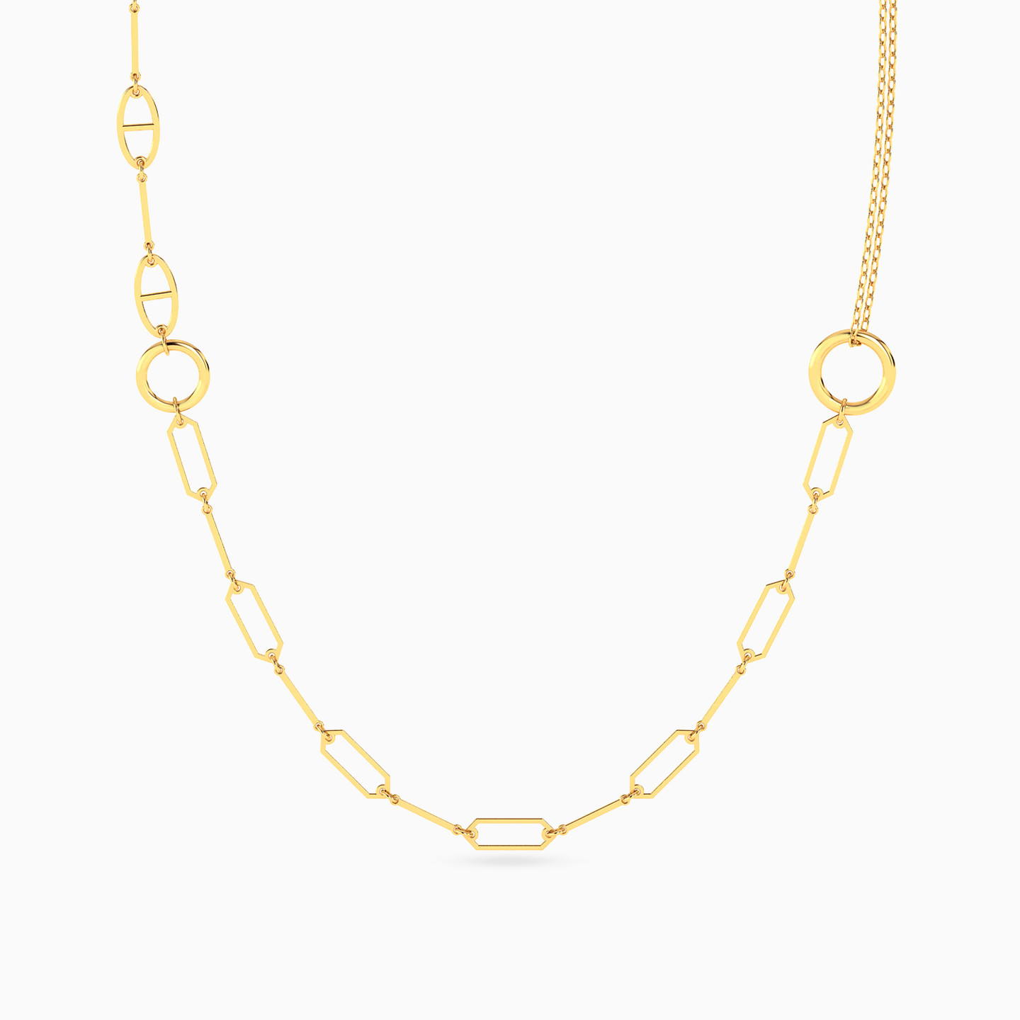 Links Chain Necklace in 18K Gold Links Chain Necklace in 18K Gold