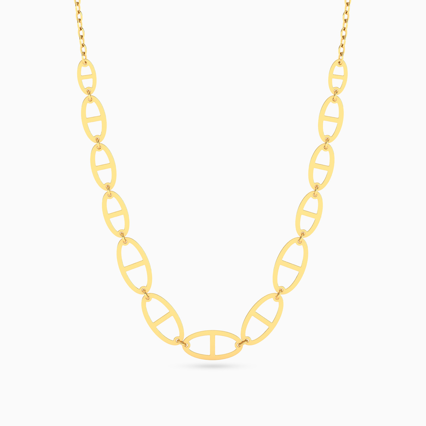 18K Gold Chain Necklace