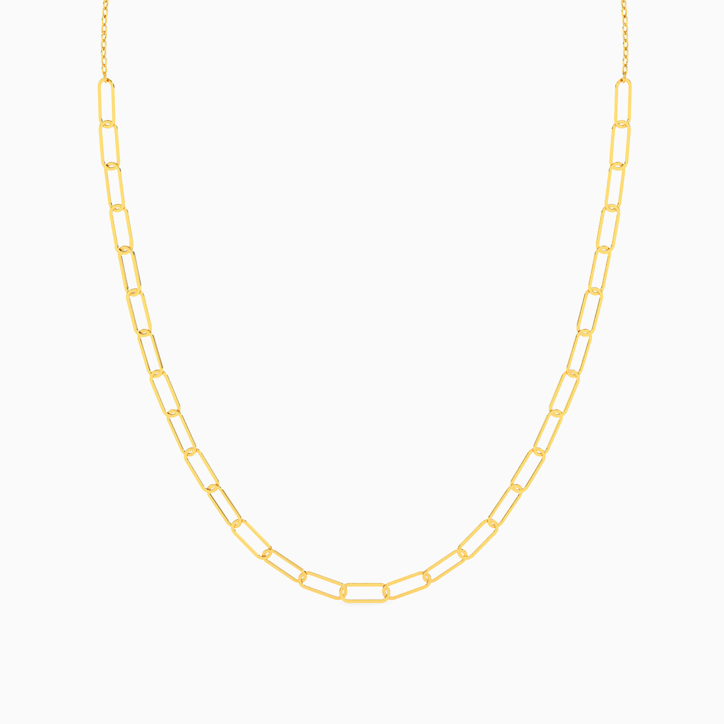 18K Gold Chain Necklace