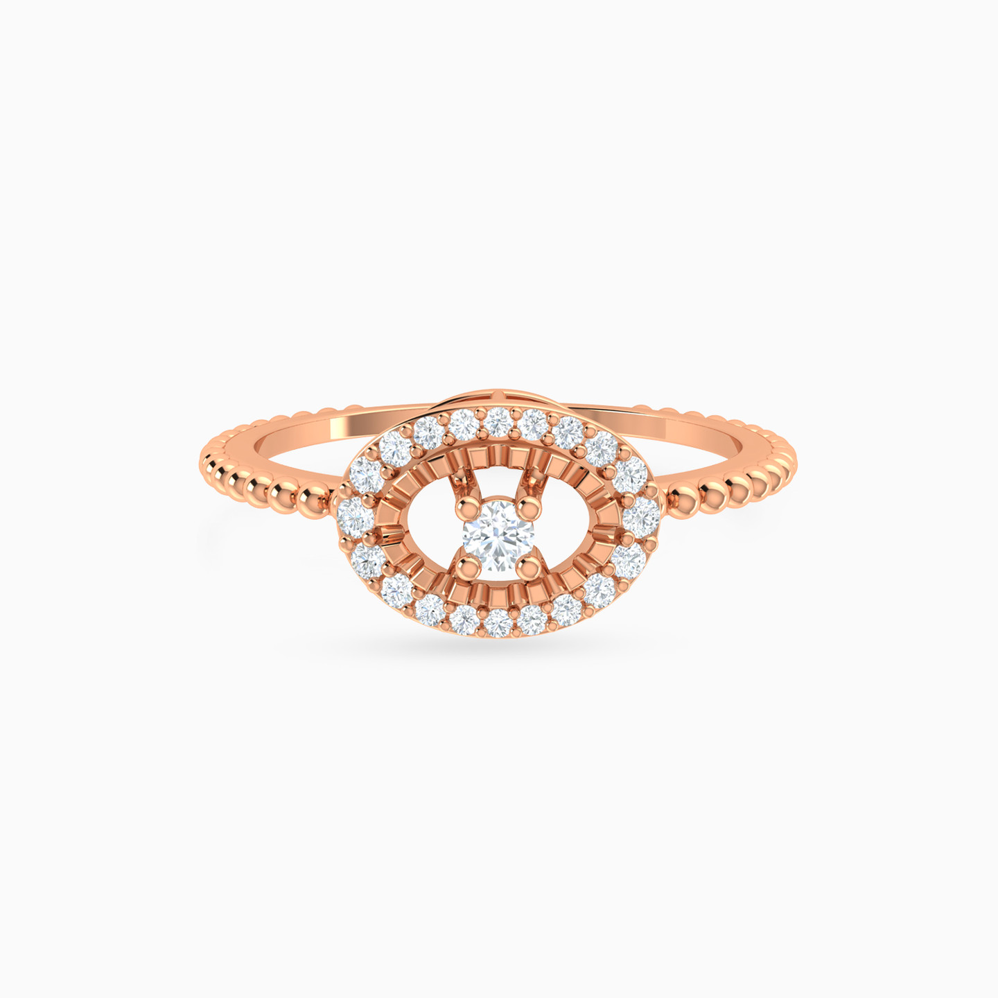 18K Gold Diamond Statement Ring