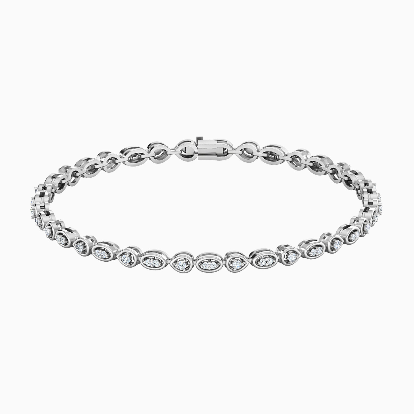 18K Gold Diamond Tennis Bracelet