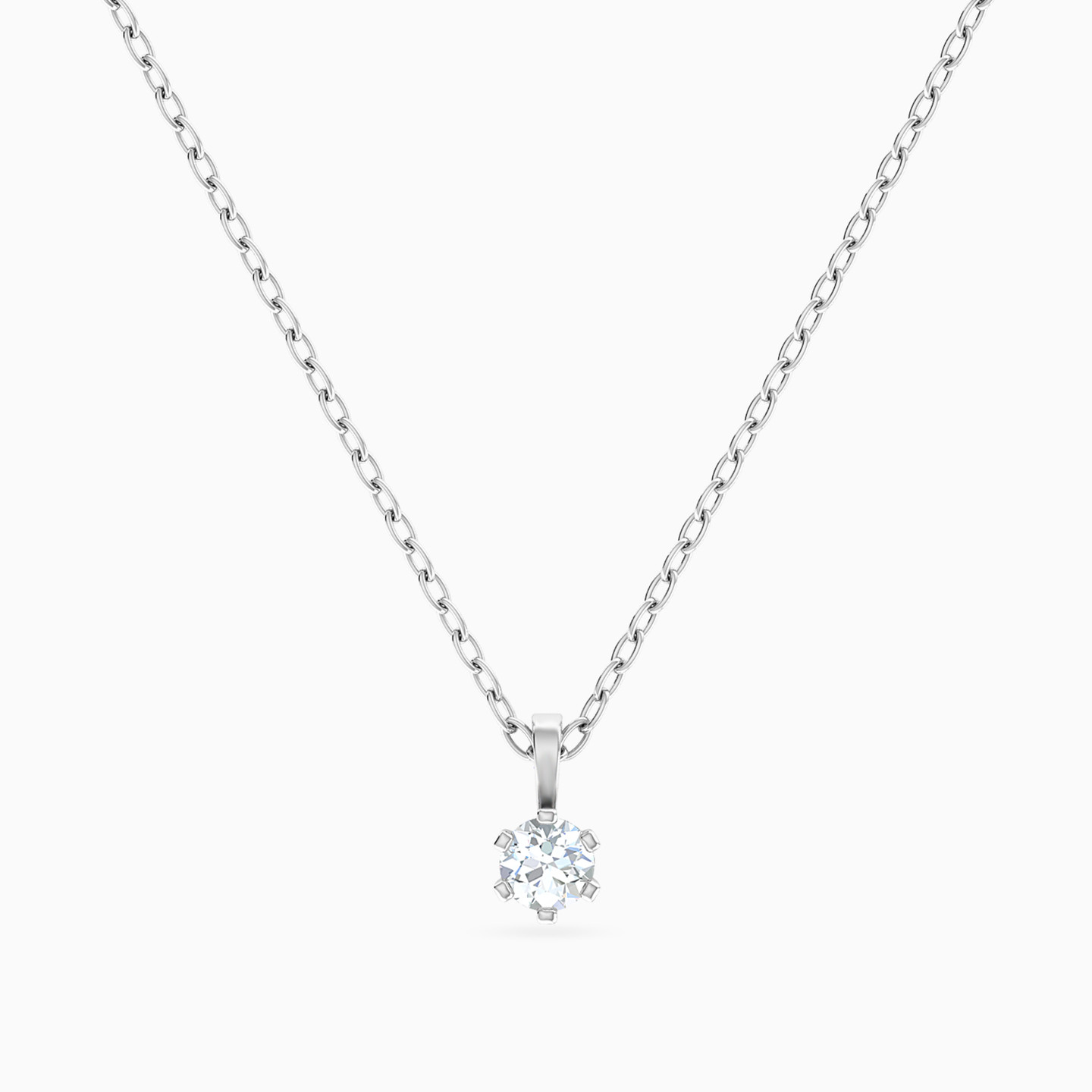 سلسلة ذهب دائرية عيار 18 قيراط مزينة بالألماس - 3 سلسلة ذهب دائرية عيار 18 قيراط مزينة بالألماس - 3