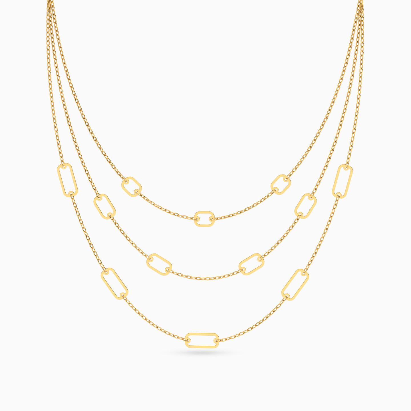 18K Gold Layered Necklace