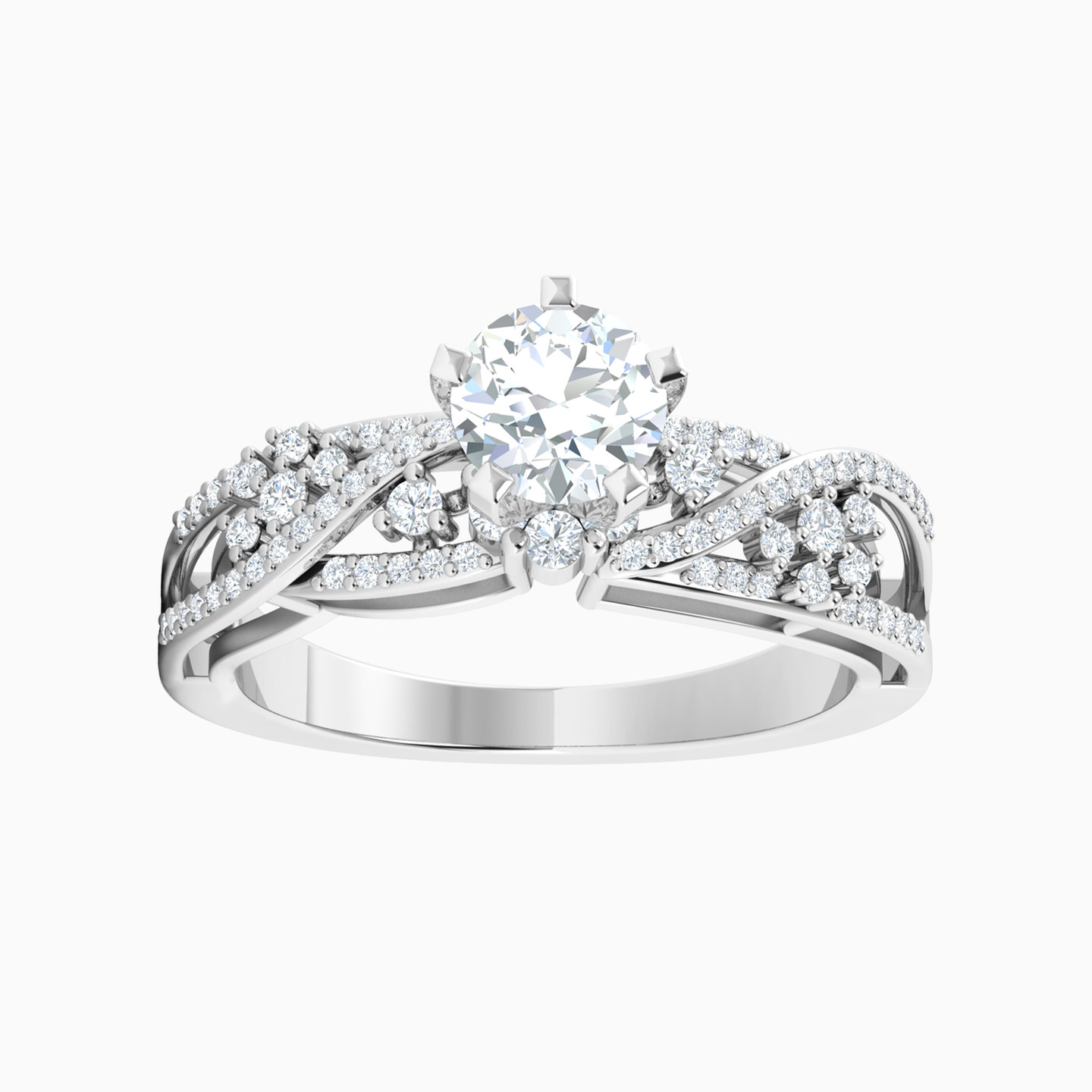 Cutwork Diamond Ring in 18K Gold - 3 Cutwork Diamond Ring in 18K Gold - 3