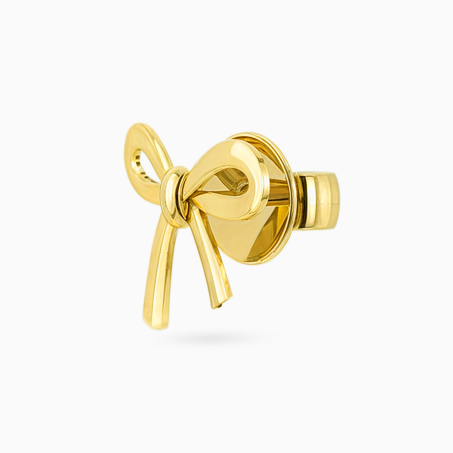 Bow Stud Earrings in 18K Gold - 3 Bow Stud Earrings in 18K Gold - 3