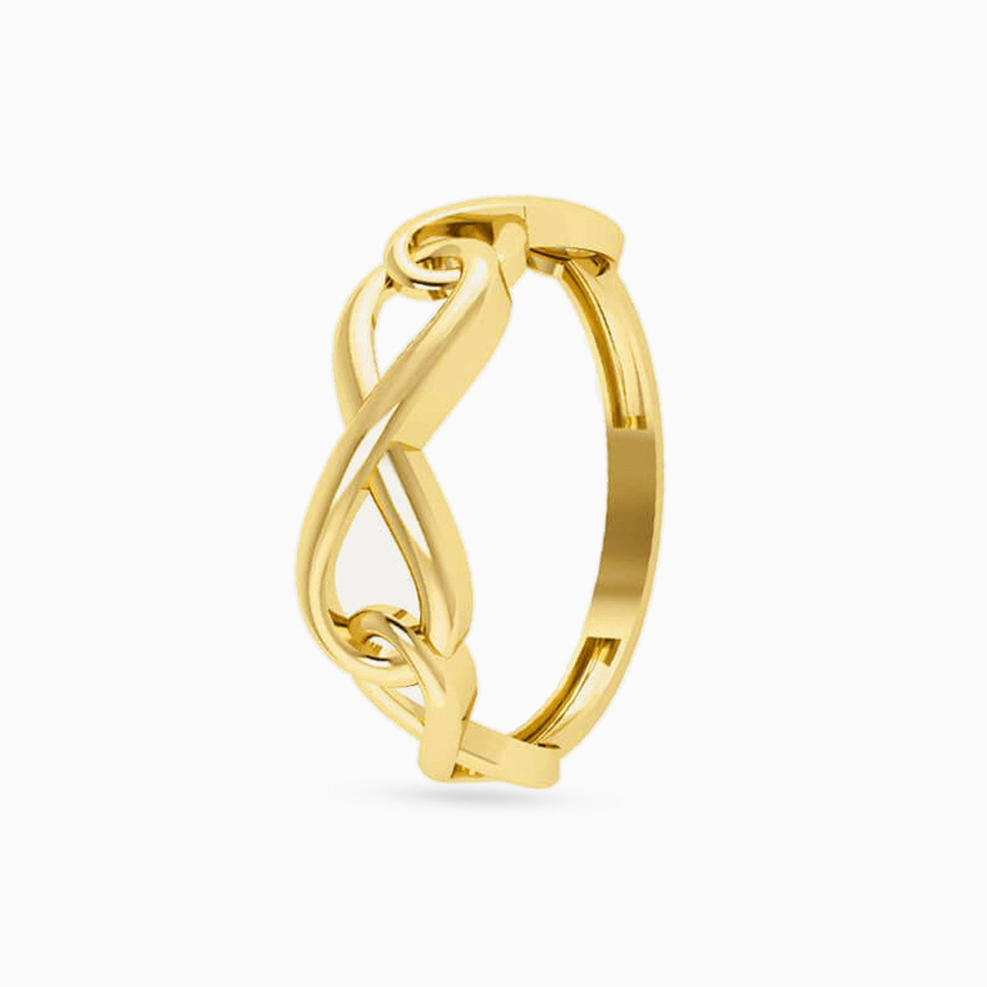 Infinifty Ring in 18K Gold - 3 Infinifty Ring in 18K Gold - 3