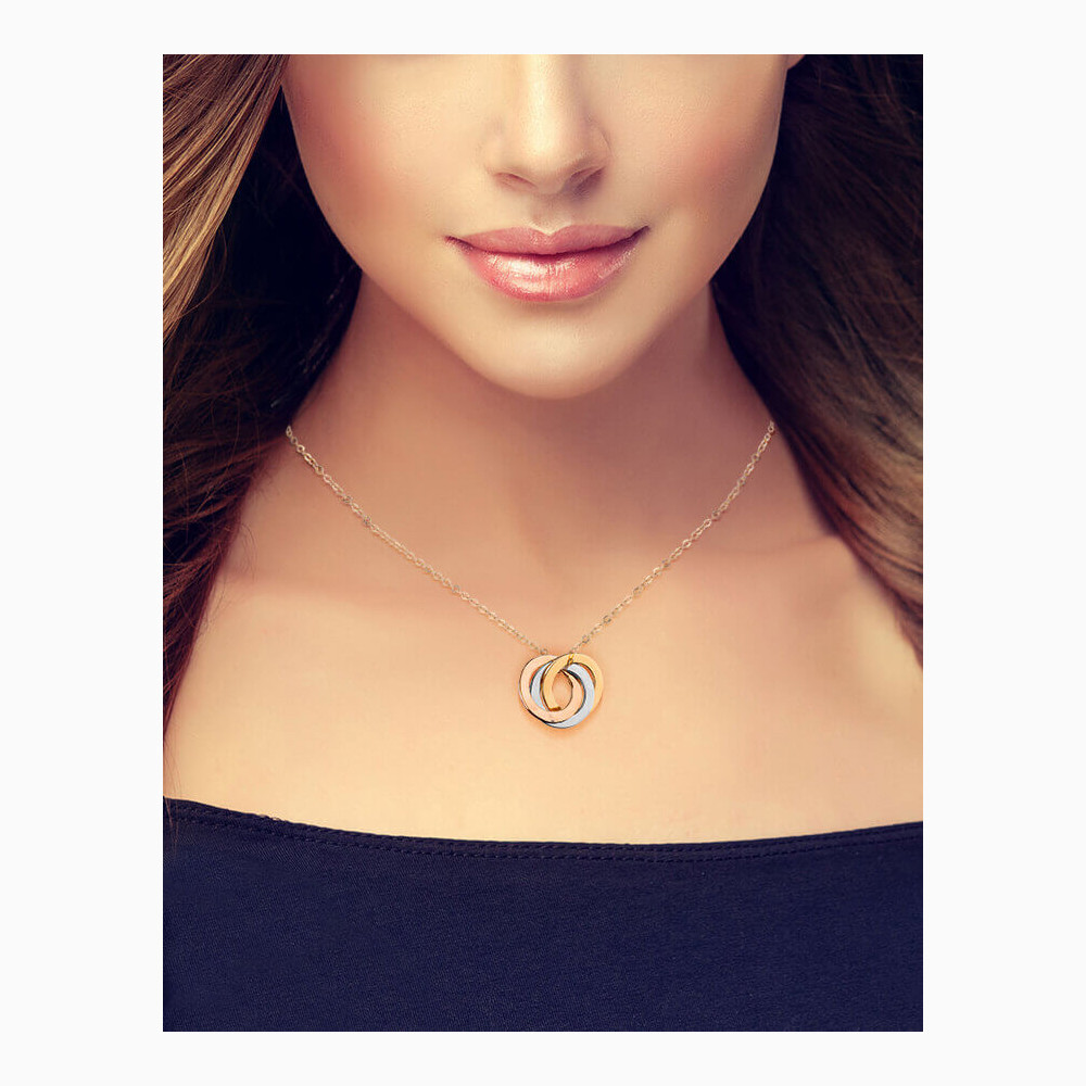 سلسلة ذهب دائرية عيار 18 قيراط - 3 سلسلة ذهب دائرية عيار 18 قيراط - 3