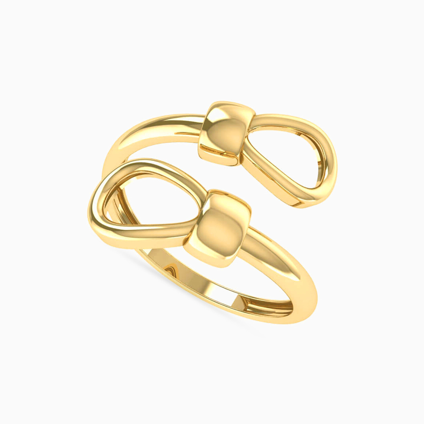 18K Gold Two-headed Ring - 2