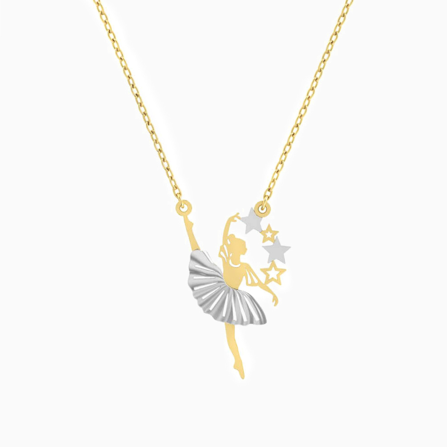 Ballerina Necklace in 18K Gold Ballerina Necklace in 18K Gold
