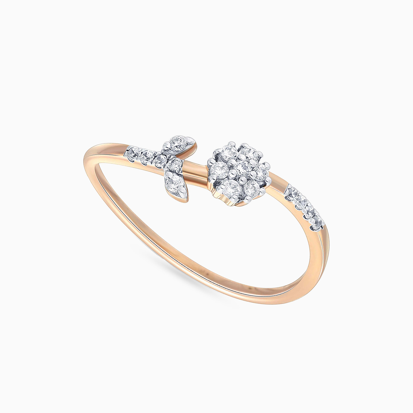 18K Gold Diamond Statement Ring - 2