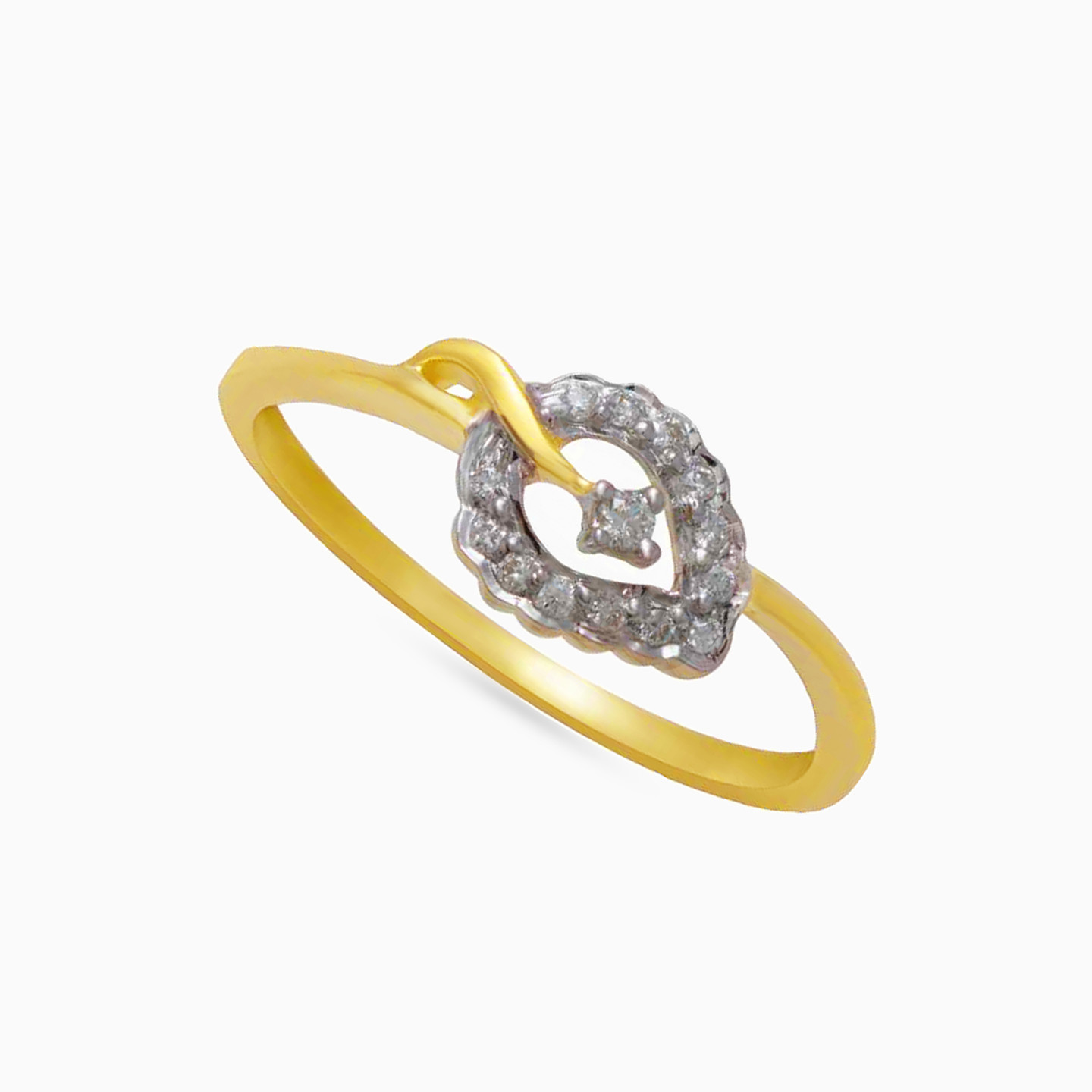 18K Gold Diamond Statement Ring - 2