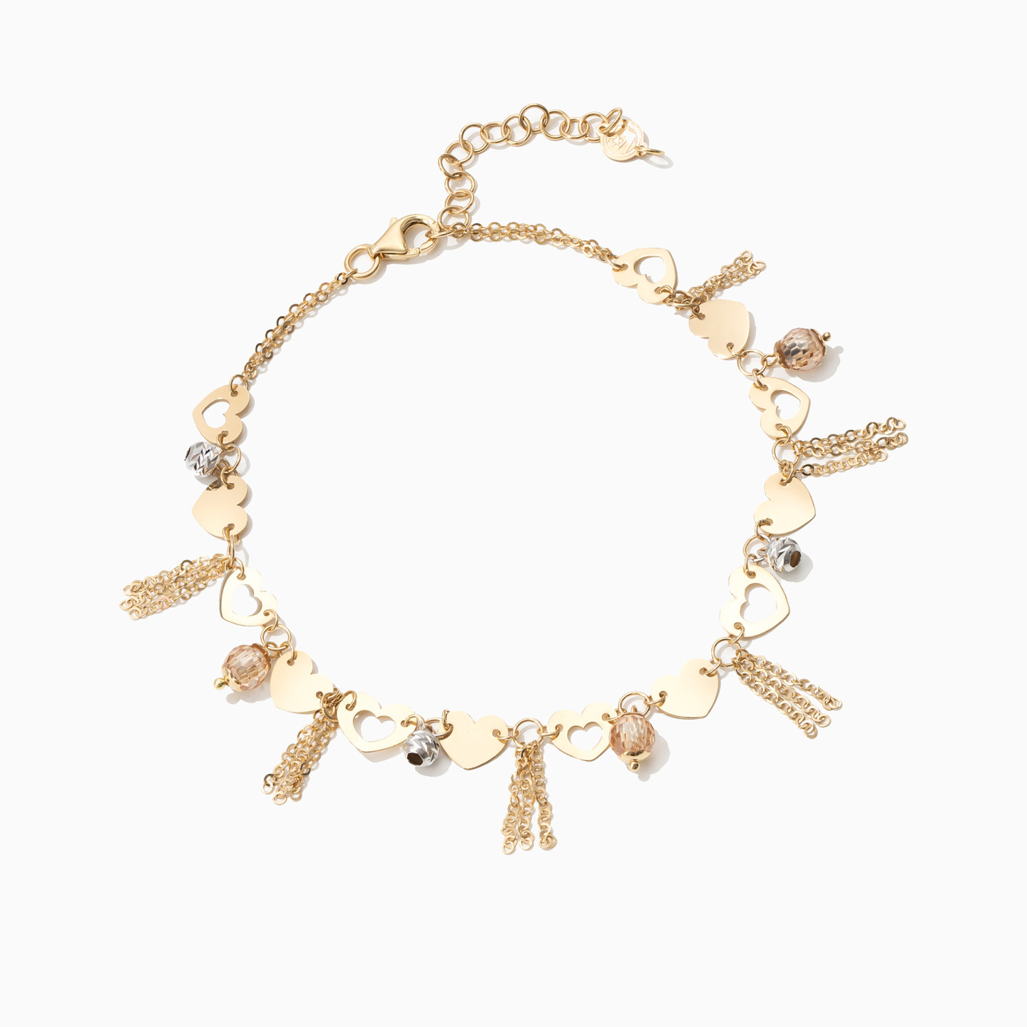 18K Gold Chain Bracelet