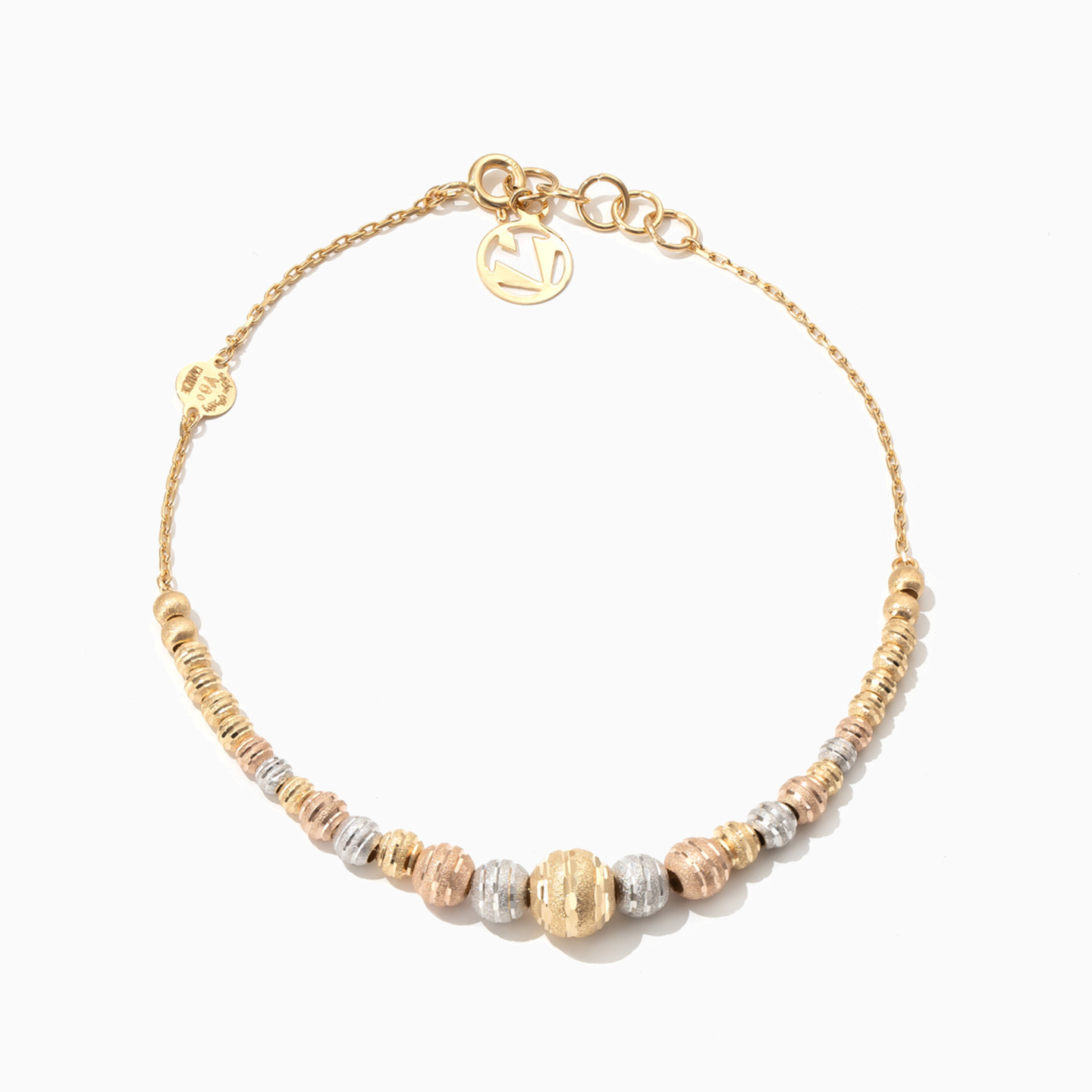 18K Gold Chain Bracelet