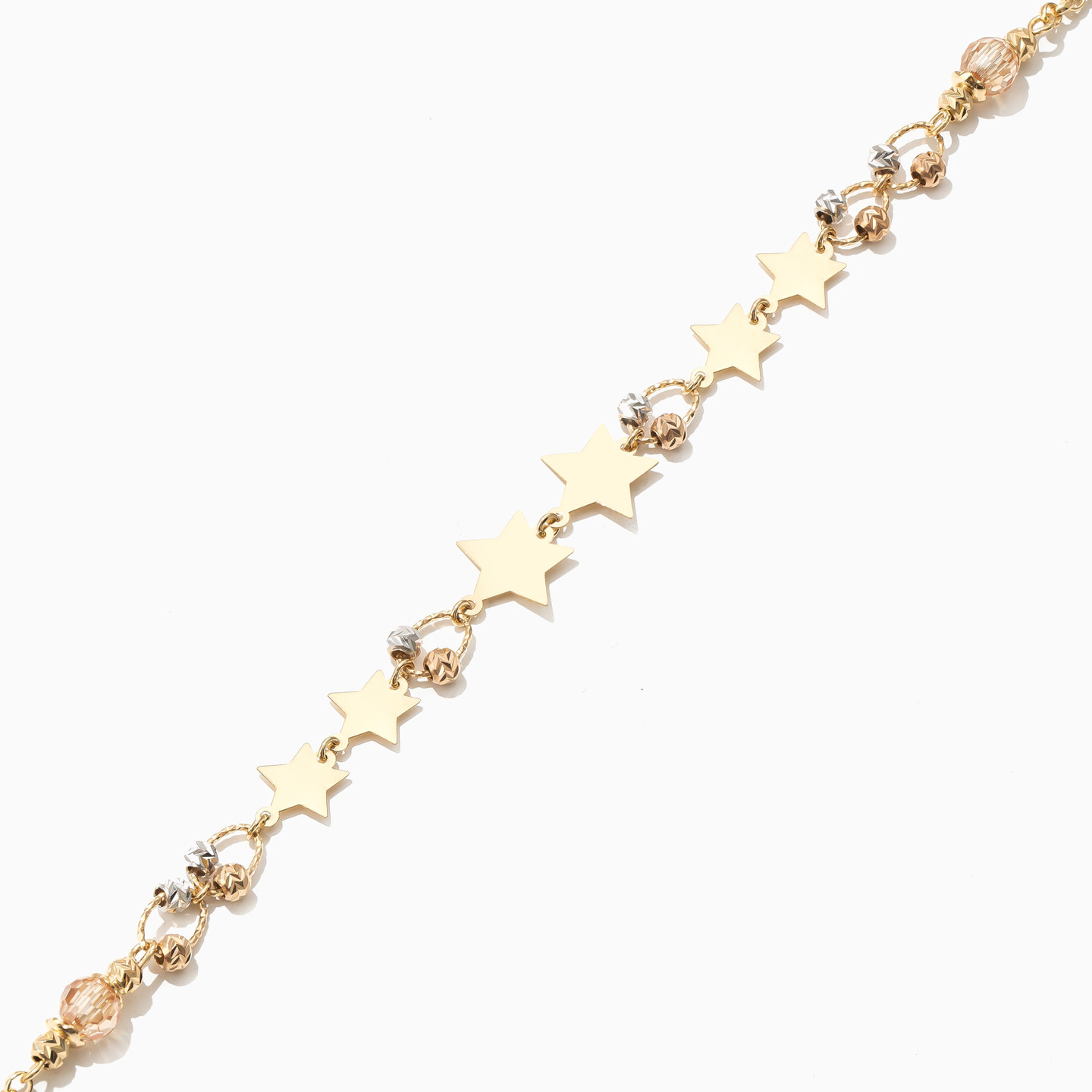 18K Gold Chain Bracelet - 2