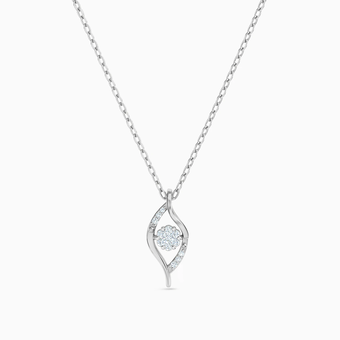 Marquise Diamond Necklace in 18K Gold Marquise Diamond Necklace in 18K Gold
