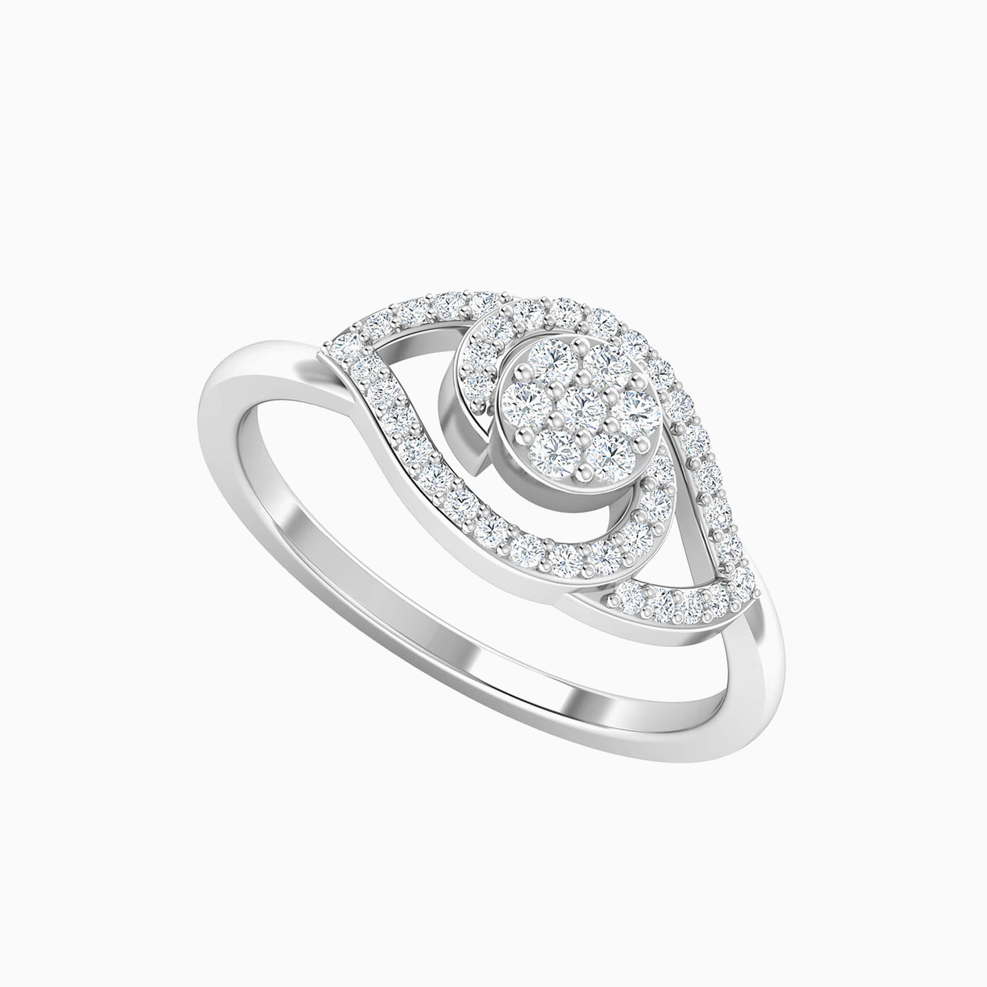 Marquise Diamond Ring in 18K Gold - 2 Marquise Diamond Ring in 18K Gold - 2