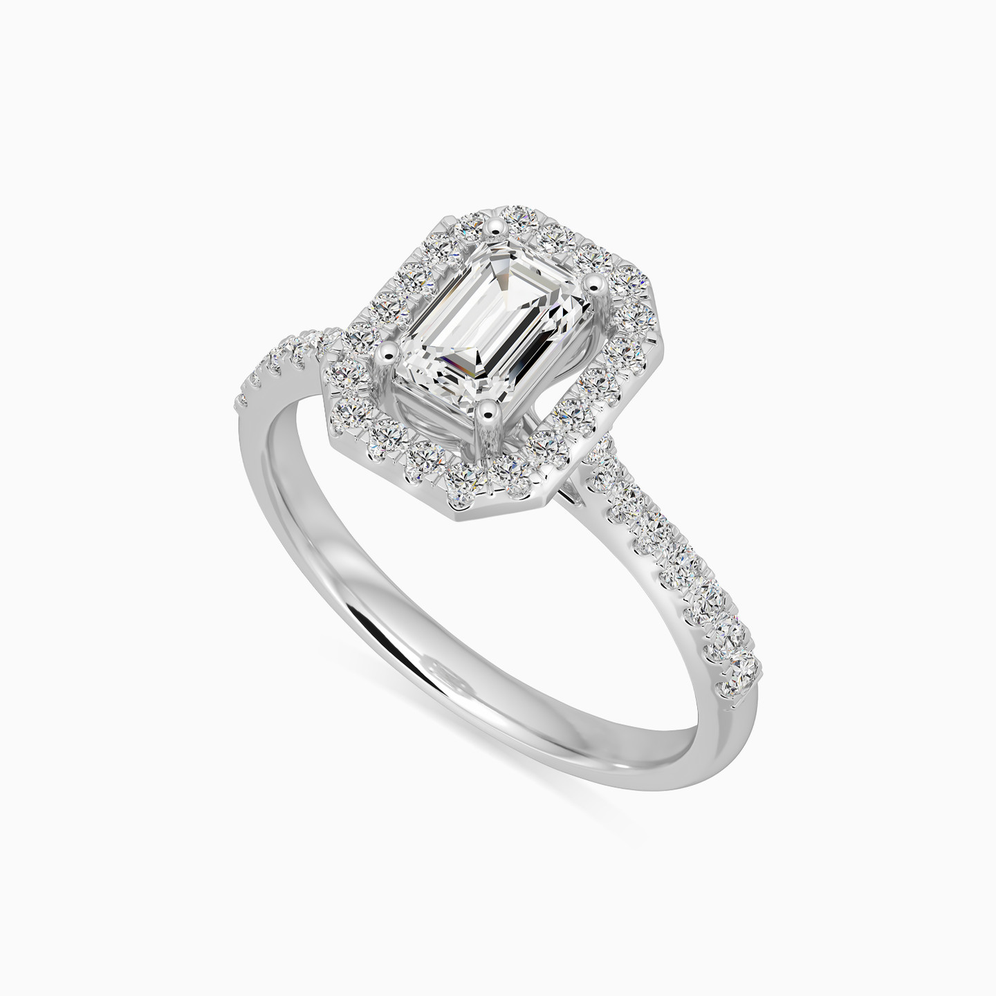 Cushion Lab Grown Diamond Ring in 18K Gold - 2 Cushion Lab Grown Diamond Ring in 18K Gold - 2
