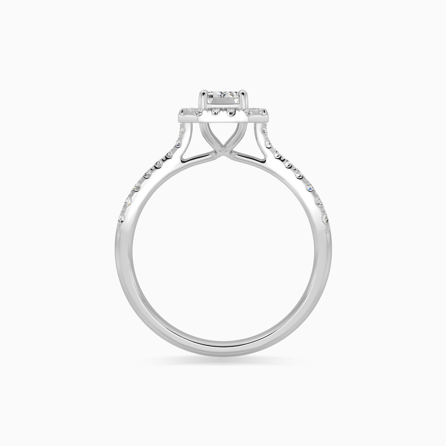 Cushion Lab Grown Diamond Ring in 18K Gold - 3 Cushion Lab Grown Diamond Ring in 18K Gold - 3