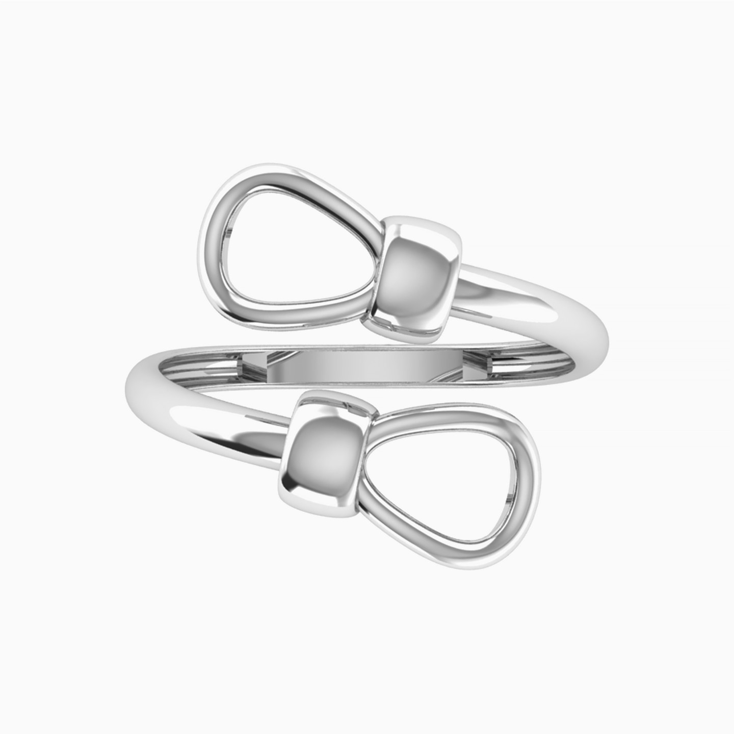 Links Two Headed Ring in 18K Gold Links Two Headed Ring in 18K Gold