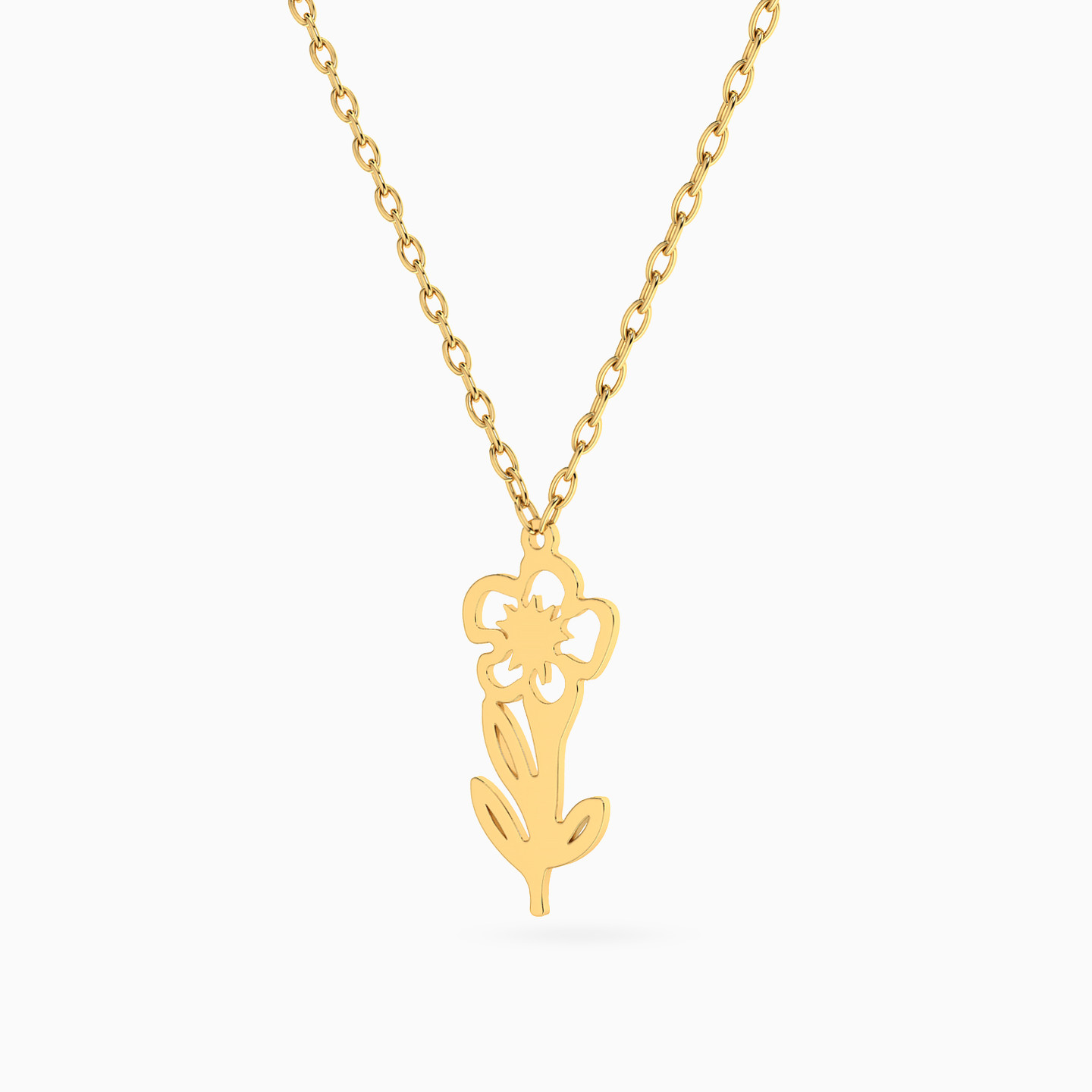 14K Gold Pendant Necklace - 2