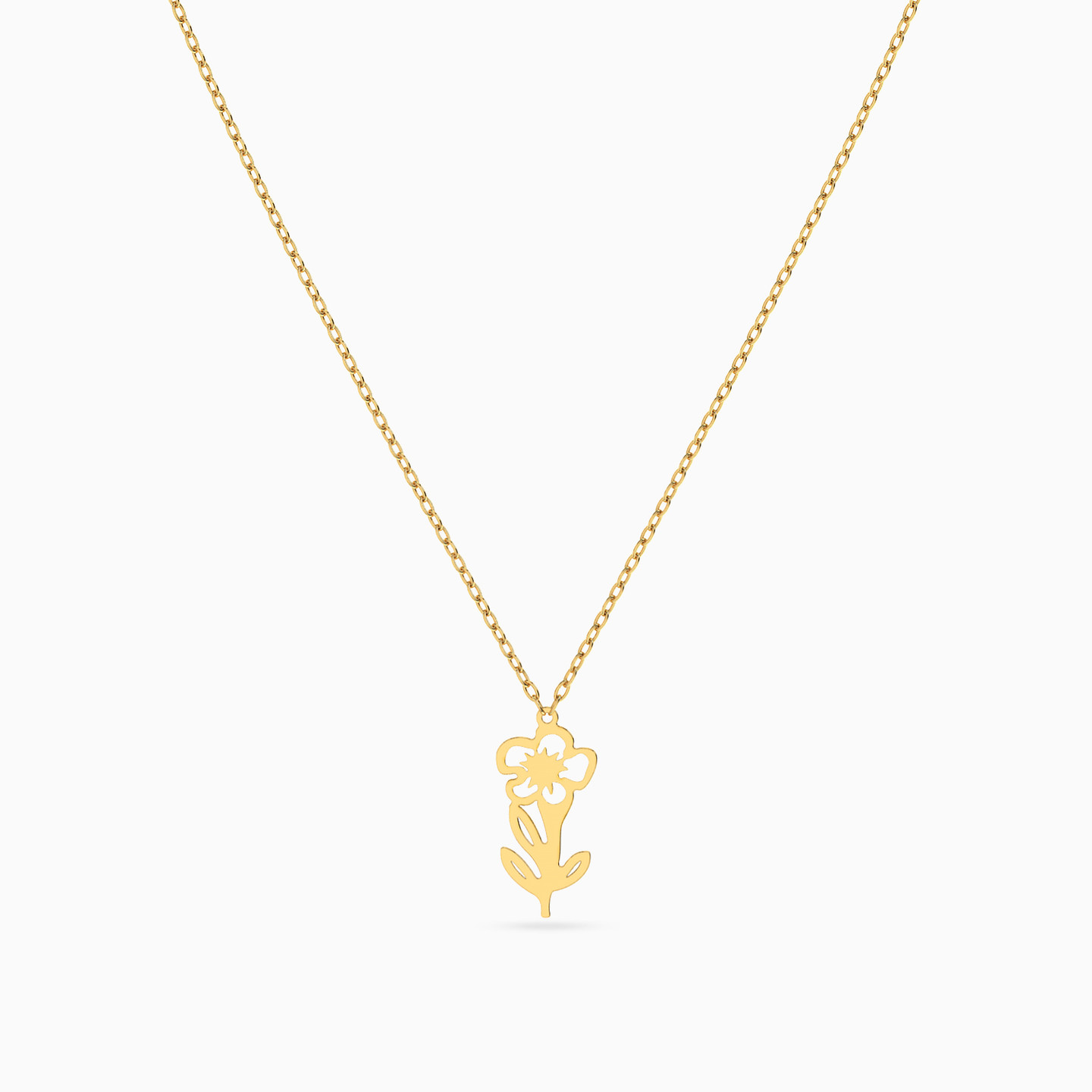 14K Gold Pendant Necklace - 3