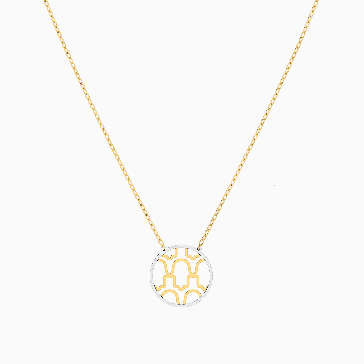 Hamsa Necklace in 18K Gold - 3 Hamsa Necklace in 18K Gold - 3